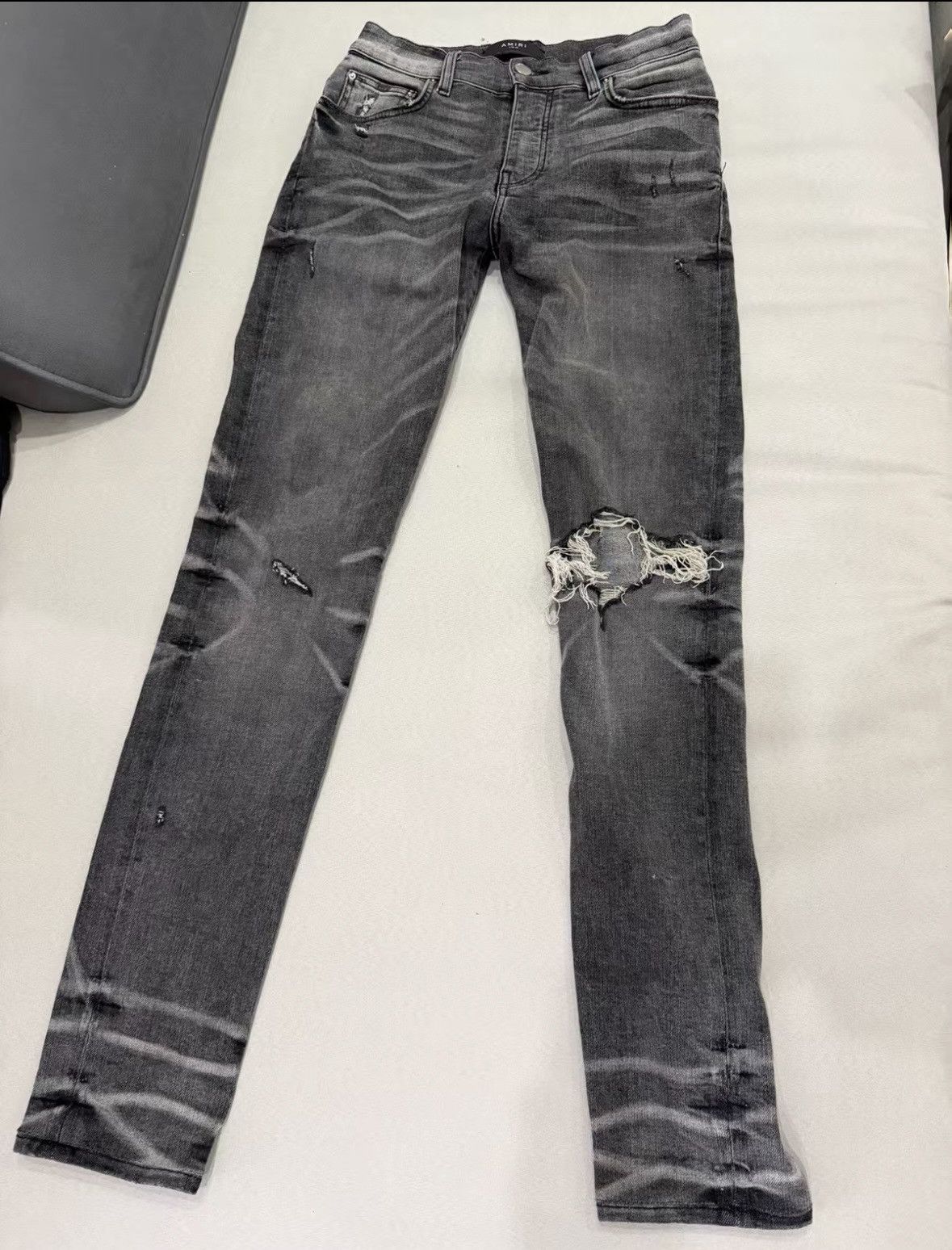 Amiri Amiri pants gray size 30 wxx Size US 30 / EU 46 - 1 Thumbnail