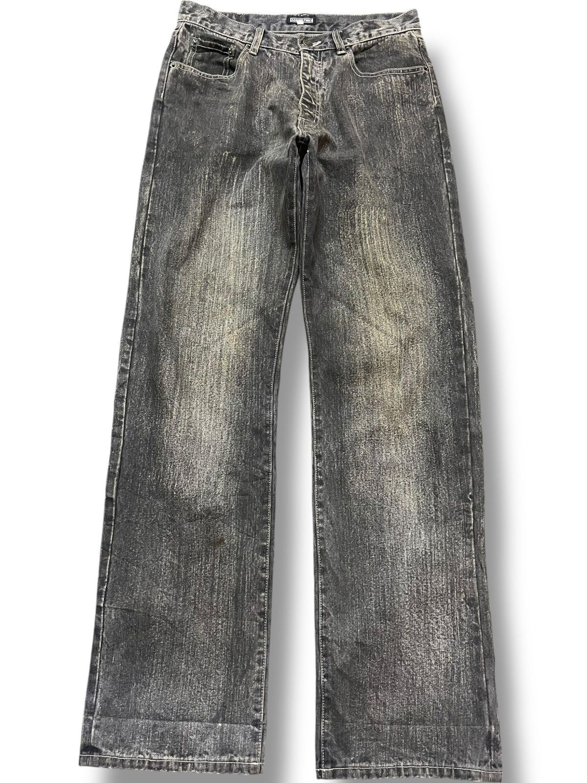 Japanese Brand Vintage Amore Puro Mudwash Denim Size US 30 / EU 46 - 1 Thumbnail