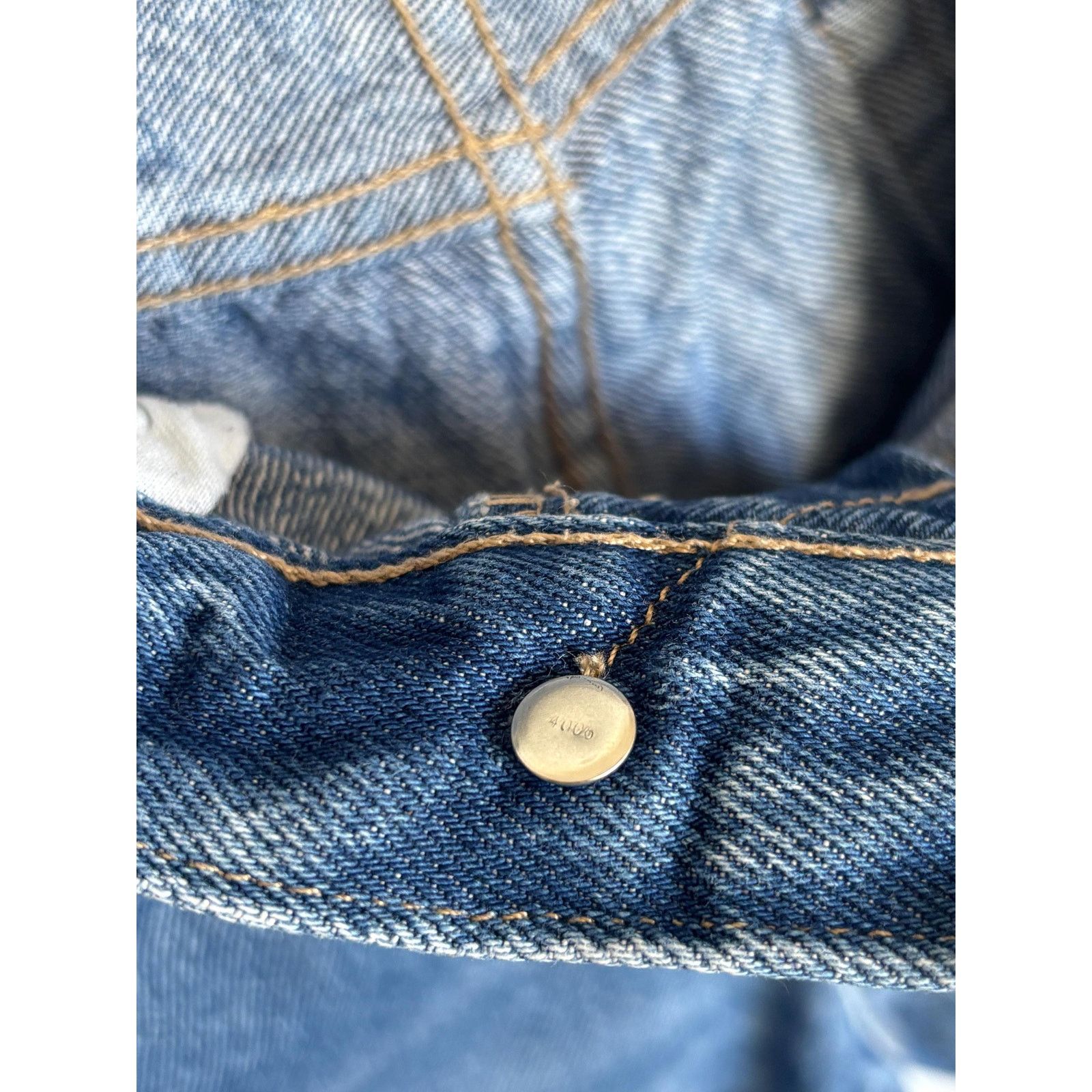 Levi's × Levi's Made & Crafted × Levi's Vintage Clothing Levi’s 501 Made & Crafted Blue Jeans Rare High Rise Tapered Size US 27 - 8 Thumbnail