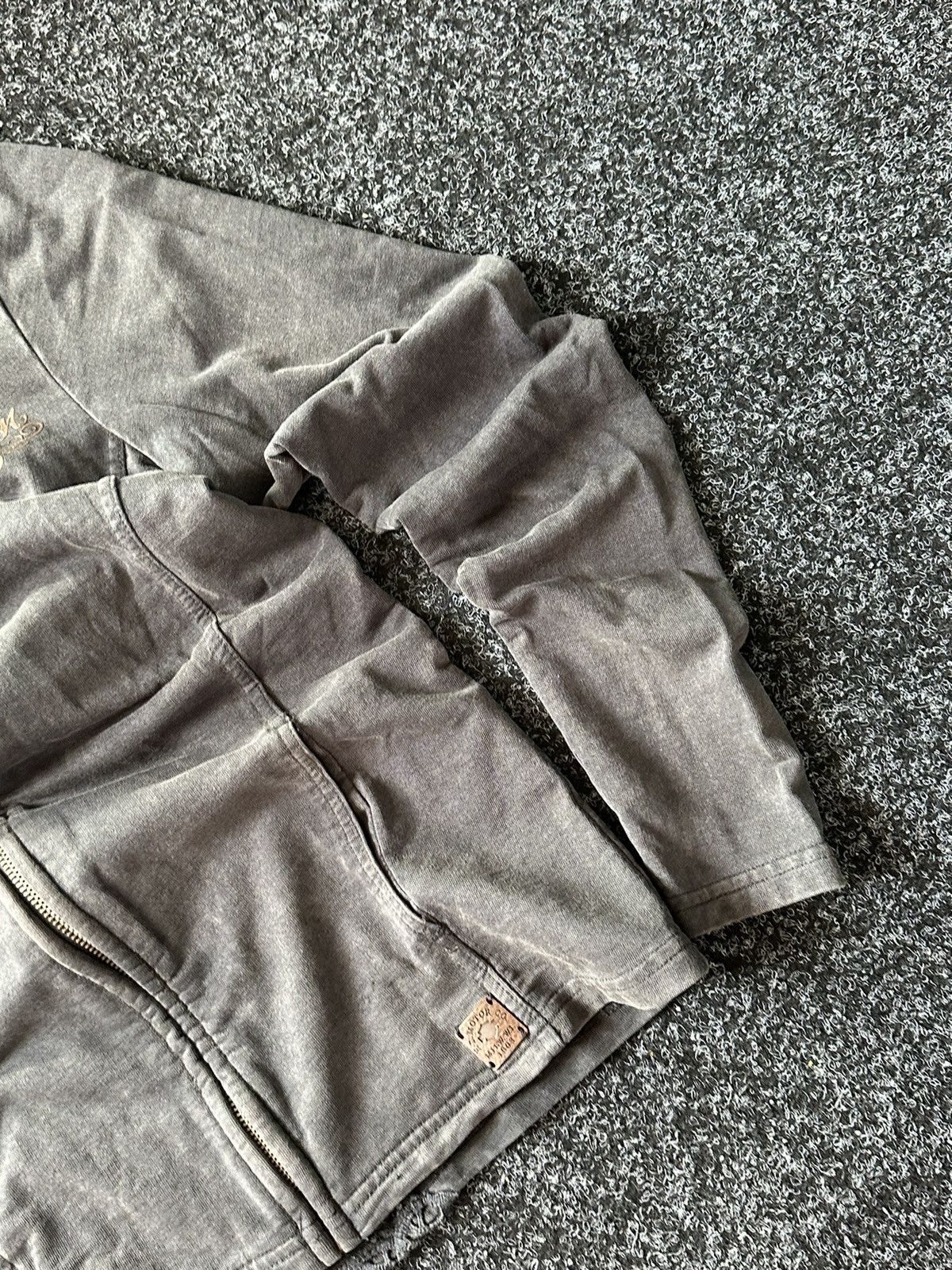 Harley Davidson × Vintage 🚨Vintage 90s Harley Davidson ZIP LOGO long sleev avant garde Size S / US 4 / IT 40 - 3 Thumbnail