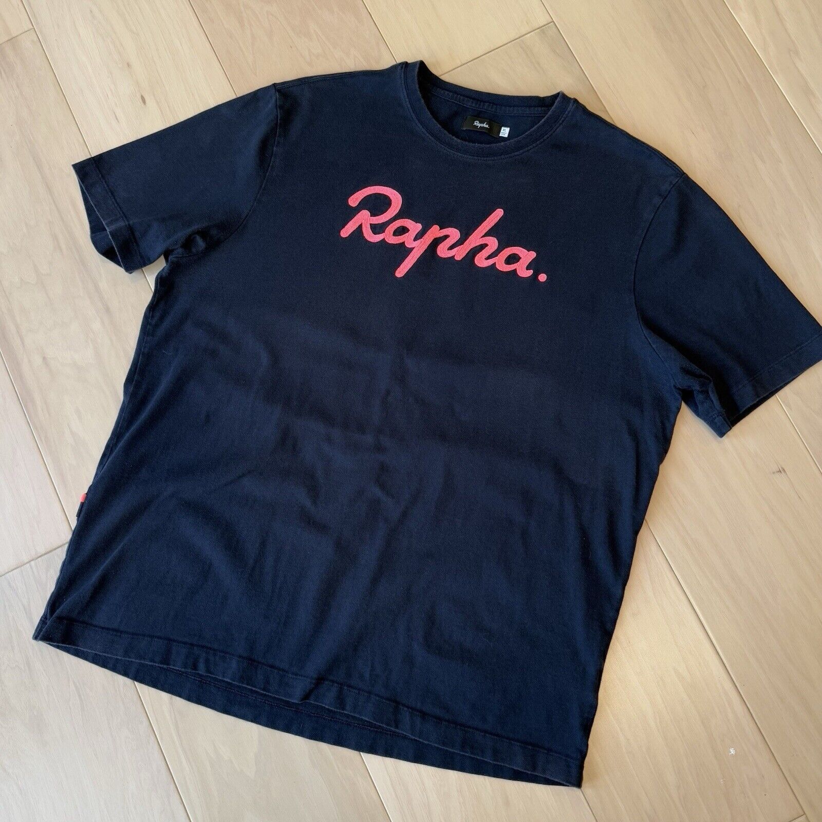 Rapha Rapha Logo Shirt XL Navy Pink Casual Sportswear Bicycle Size US XL / EU 56 / 4 - 8 Thumbnail