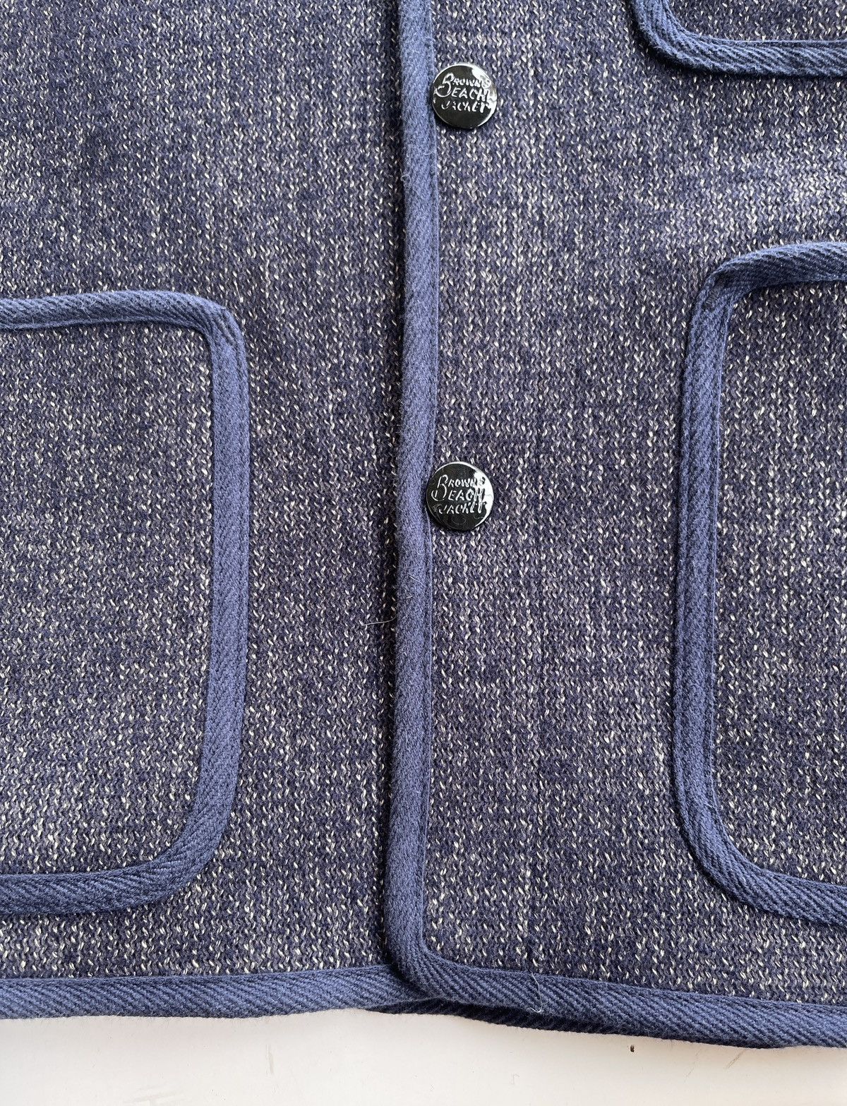 Brown's Beach Jacket 30s Browns Beach Jacket Navy 224 (Size 38) Size US S / EU 44-46 / 1 - 8 Thumbnail