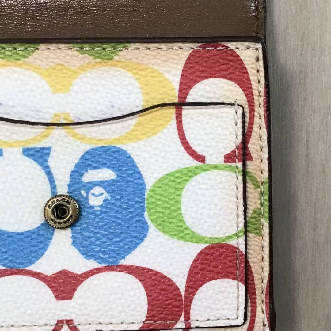 Bape × Coach BAPE × COACH FLAP WALLET Multi color a bathing ape Size ONE SIZE - 6 Thumbnail