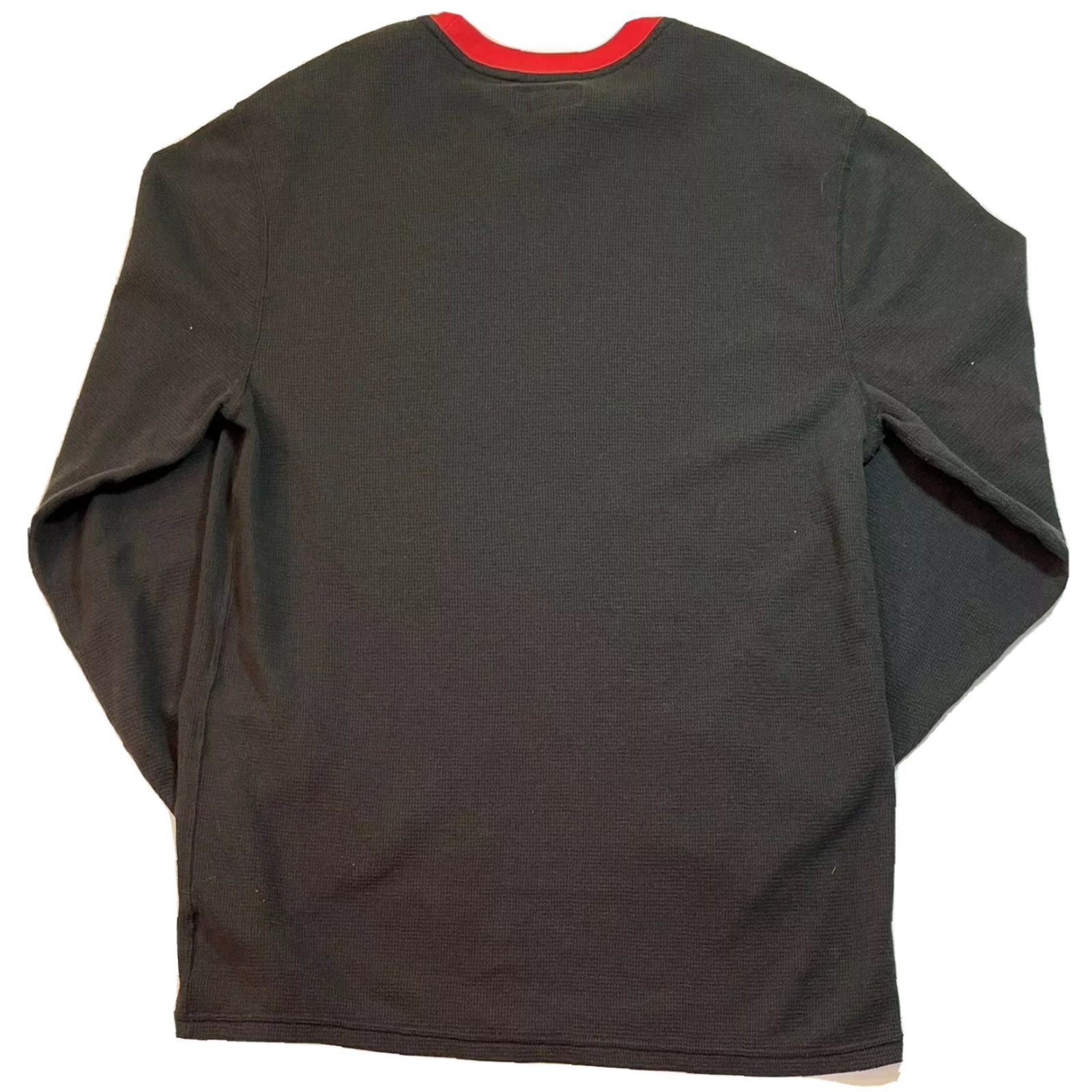 Polo Ralph Lauren Polo Ralph Lauren Men's Long Sleeve Thermal Sleep Shirt, Size L, Black, Classic Sleepwear Size US L / EU 52-54 / 3 - 5 Thumbnail