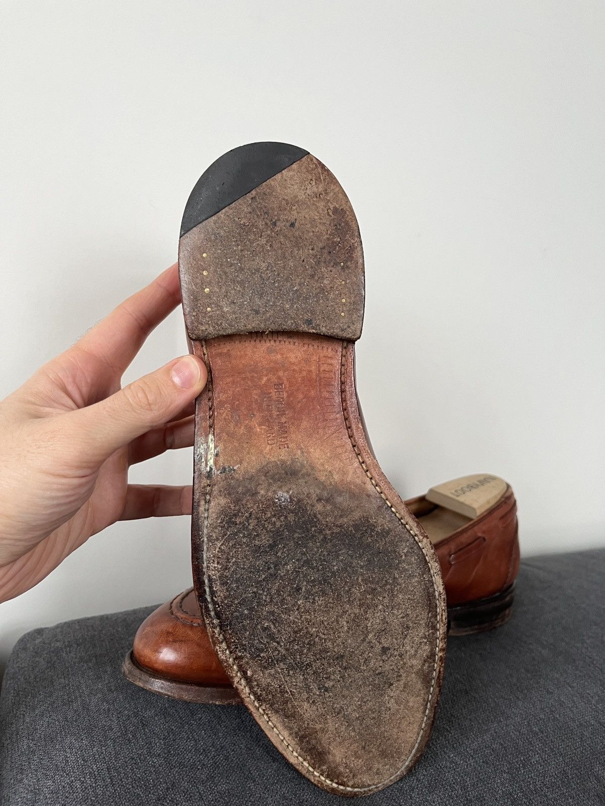 Cheaney Cheaney Boston Brown Made in England Loafers sz UK8 Size US 9 / EU 42 - 20 Thumbnail