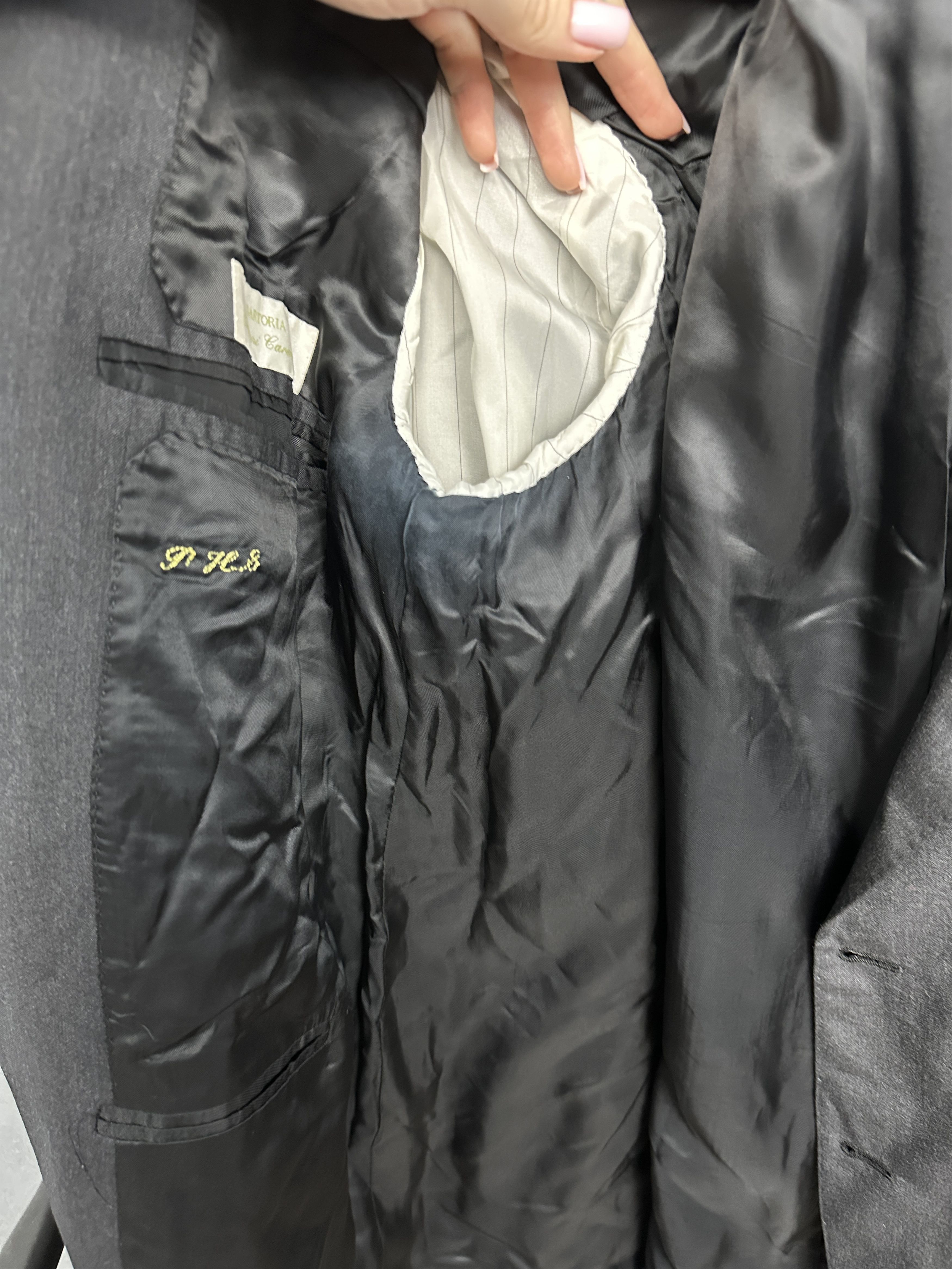 Other Sartoria Giovanni Caracuta tessuto Ermenegildo Zegna Blazer Size US XL / EU 56 / 4 - 7 Thumbnail