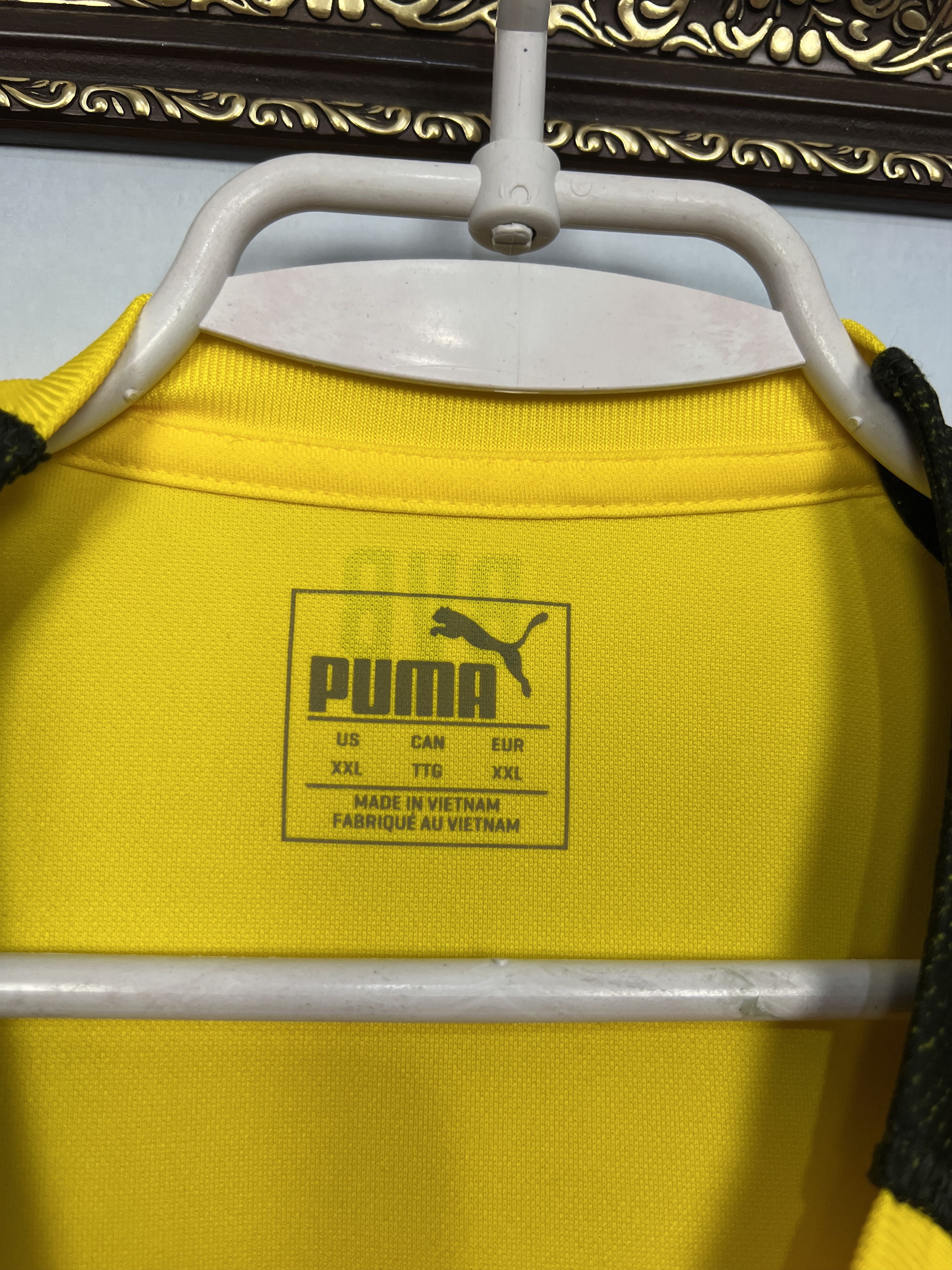 Puma Borussia Dortmund Home football shirt Soccer Jersey Trikot Size US XXL / EU 58 / 5 - 7 Thumbnail