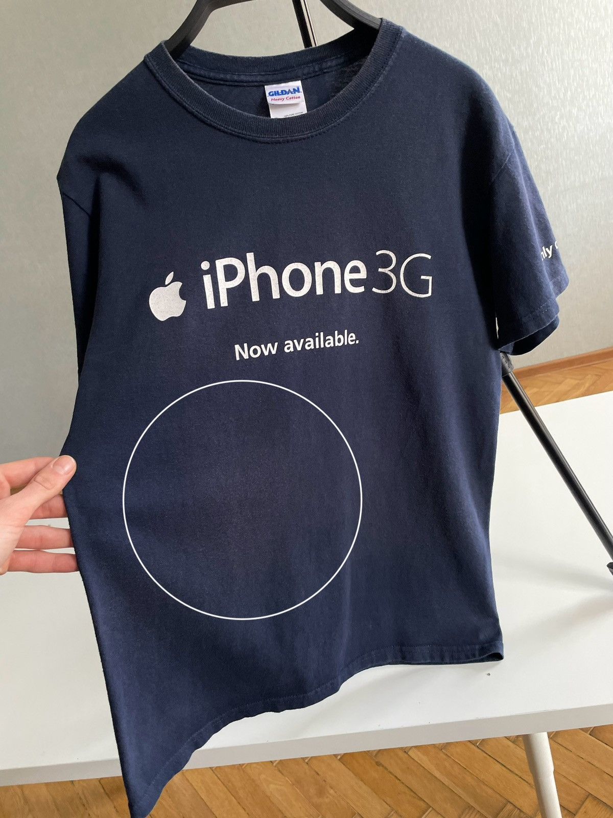 Apple 2009 Iphone 3G: A Promo Tee, The Release For Sale Size US S / EU 44-46 / 1 - 8 Thumbnail