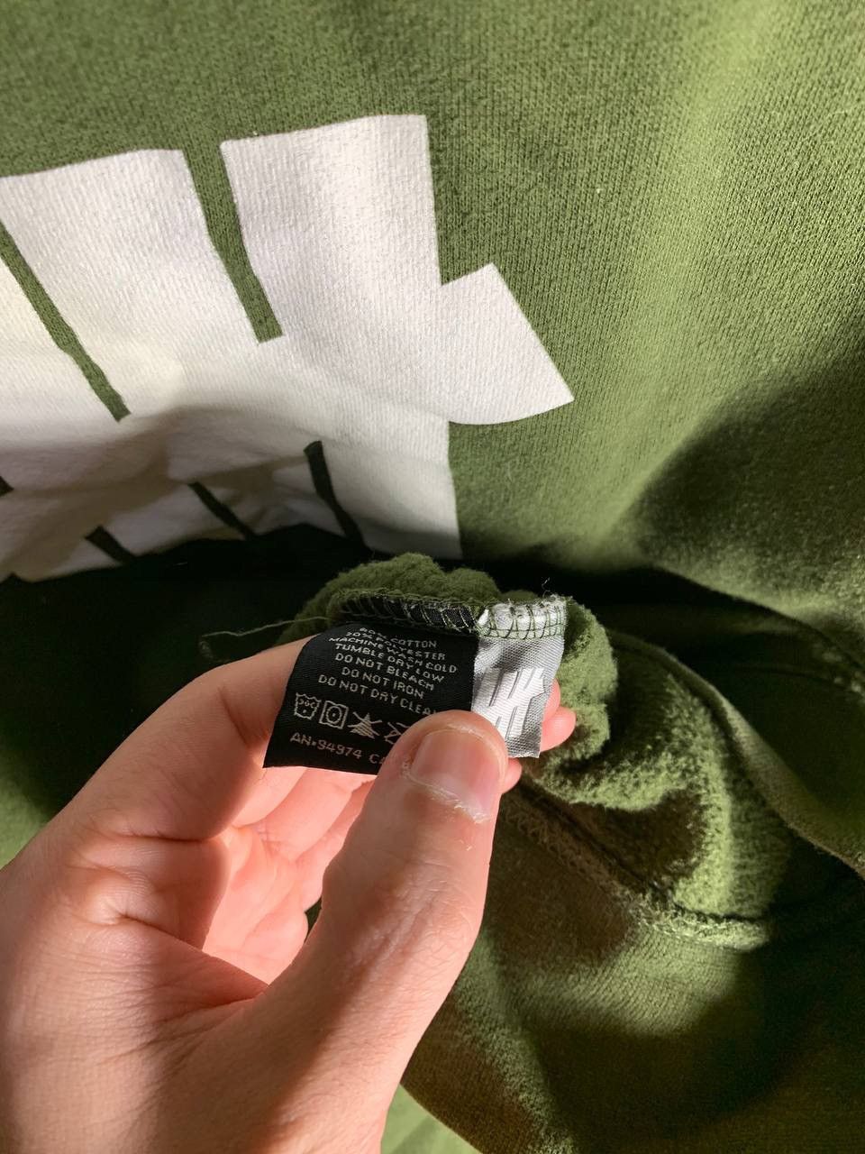 Undefeated × Vintage VERY RARE UNDEFEATED SWEATSHIRT BIG LOGO SKATEBOARD Y2K 90s Size US L / EU 52-54 / 3 - 4 Thumbnail