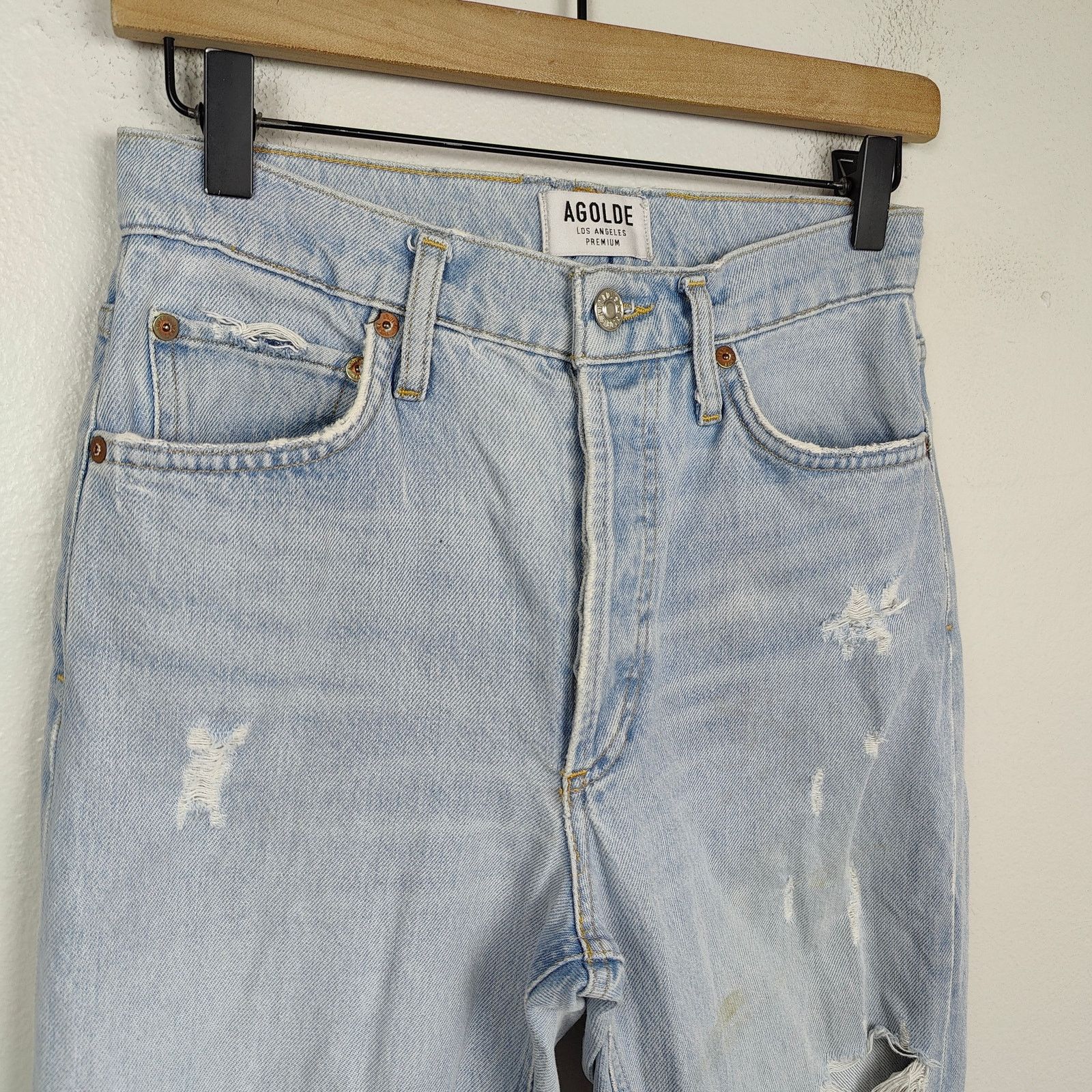Agolde Agolde Jamie High Rise Classic Jeans Womens 26 Ever More Size 26" / US 2 / IT 38 - 2 Thumbnail