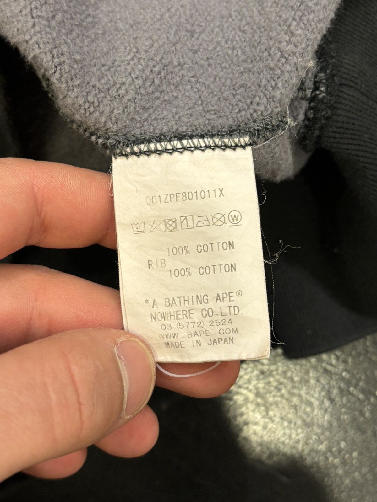Bape Grey Camo Full Zip Hoodie