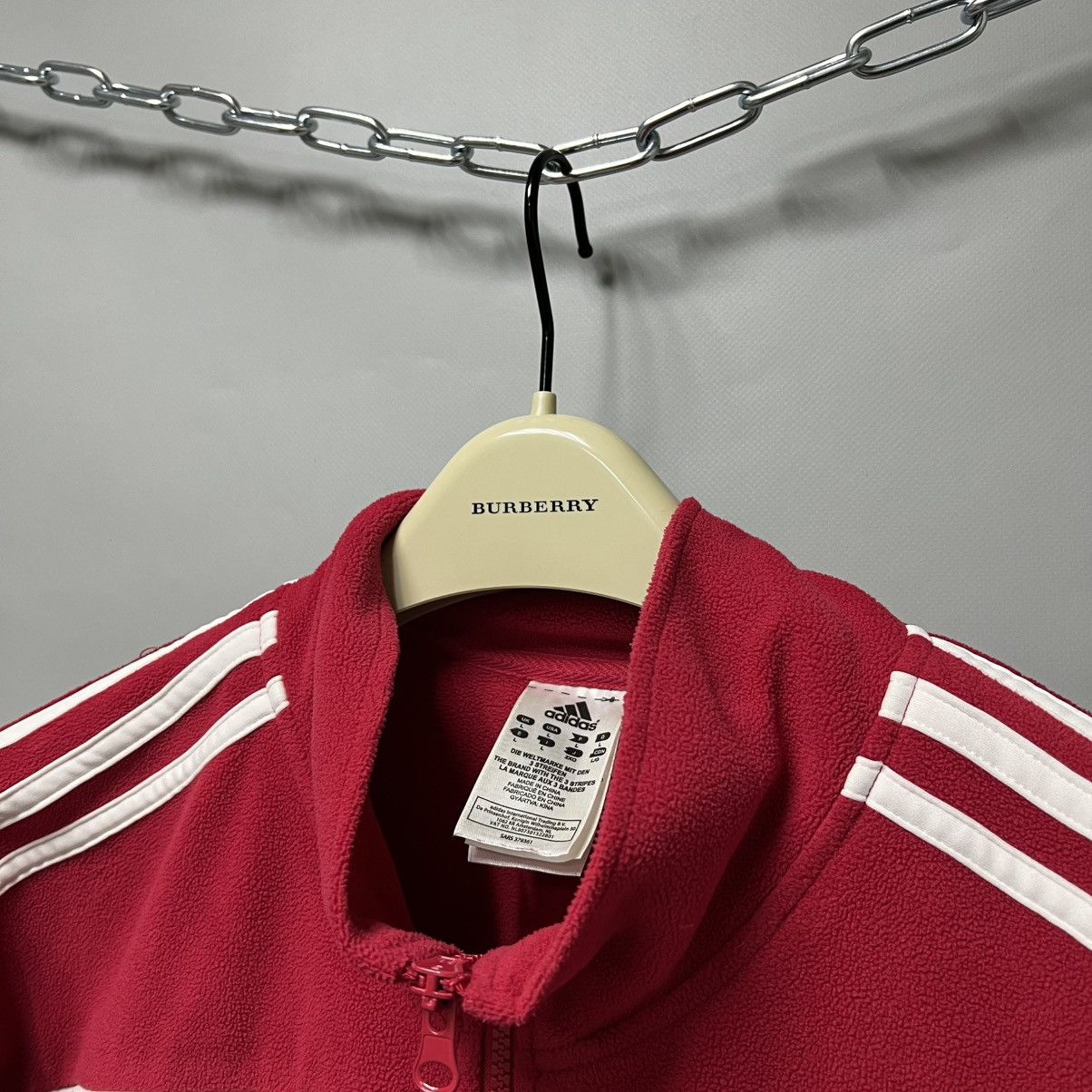 Adidas × Vintage Adidas British Irish Lions Training Fleece Jacket Rugby Zip Size US L / EU 52-54 / 3 - 10 Thumbnail