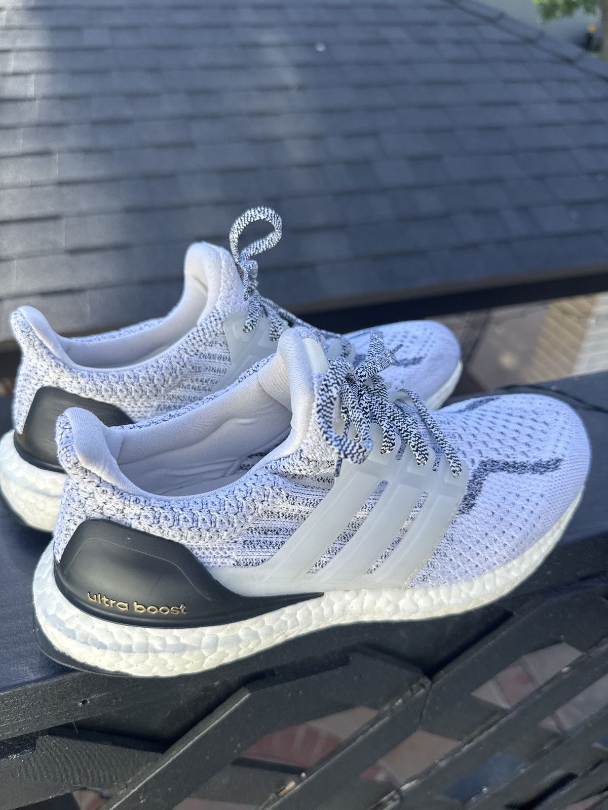 Adidas Adidas ultra boost, white and gray Size US 7 / IT 37 - 2 Thumbnail