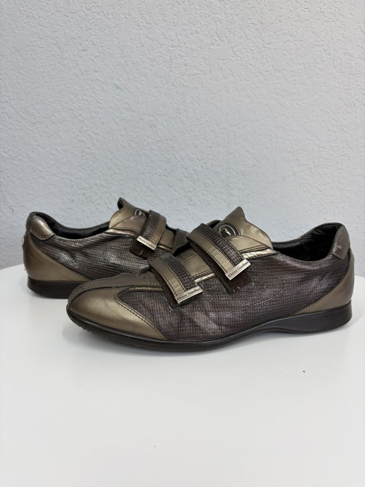 If Six Was Nine Vintage Italian AS 98 Rick Owens Style Leather Biker Boots Size US 8 / EU 41 - 5 Thumbnail