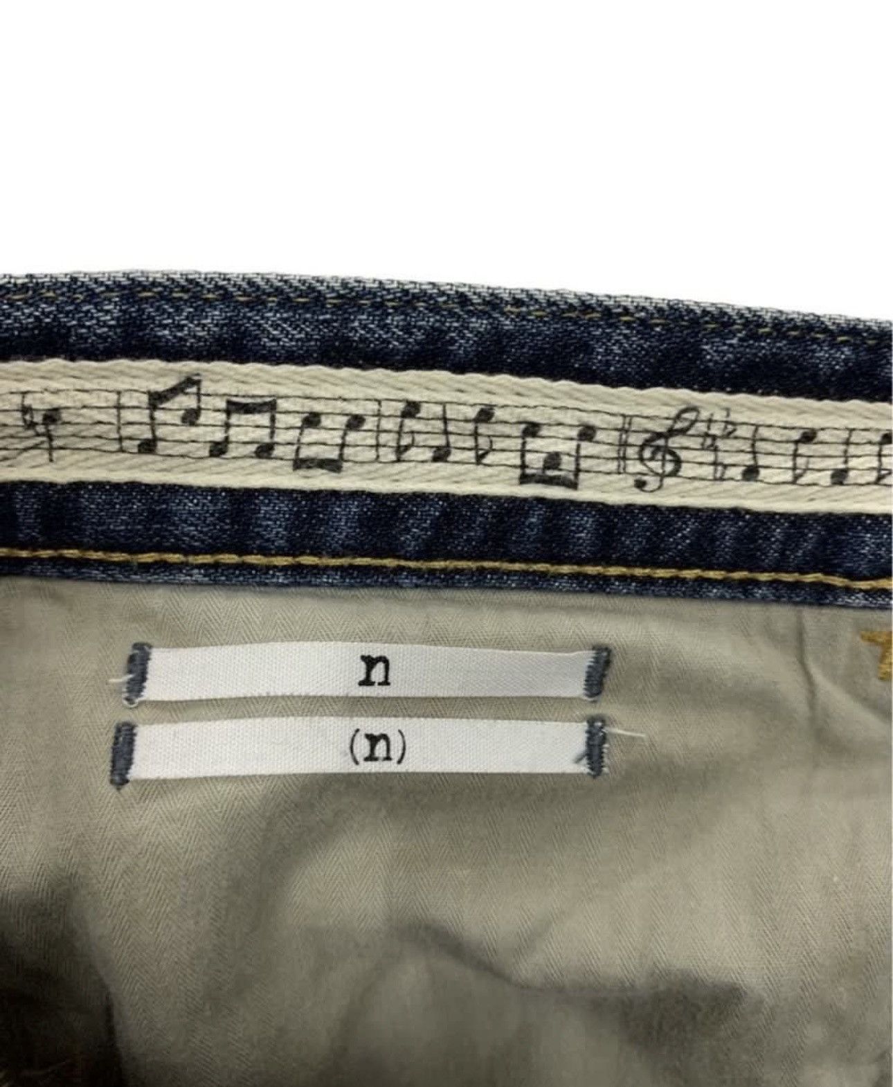 Number (N)ine NUMBER NINE N(N) DISTRESSED PATCHWORK DENIM W30 Size US 30 / EU 46 - 9 Thumbnail