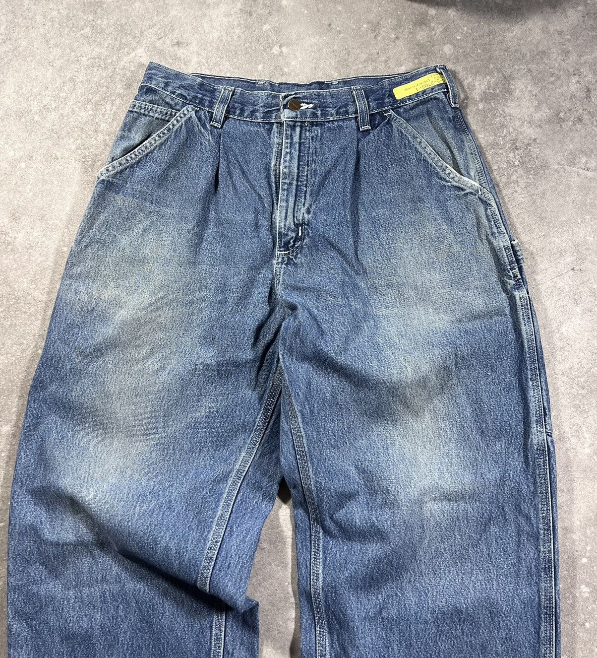 Carhartt × Vintage Vintage 90s Carhartt Baggy Denim Pants Mug Distressed Jeans Size US 31 - 5 Thumbnail