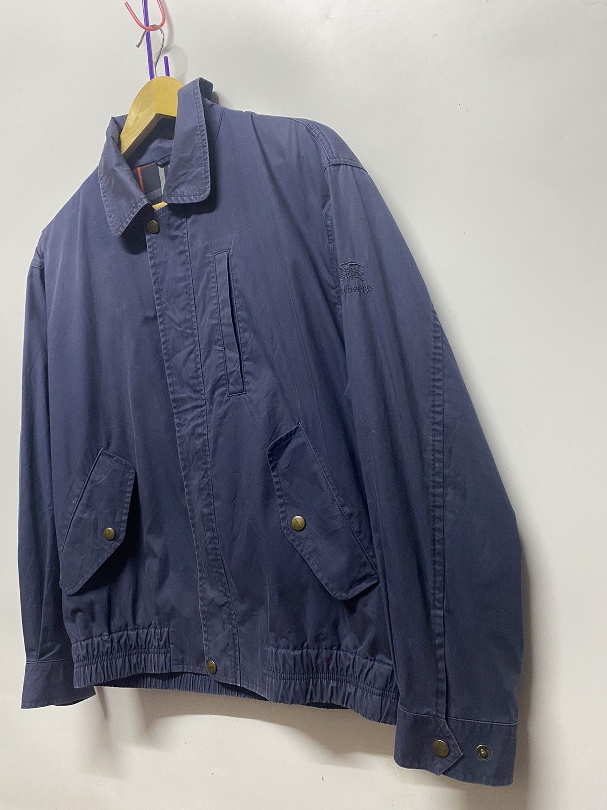 Burberry Vintage Burberry Full Zip Light Jacket Size US M / EU 48-50 / 2 - 3 Thumbnail