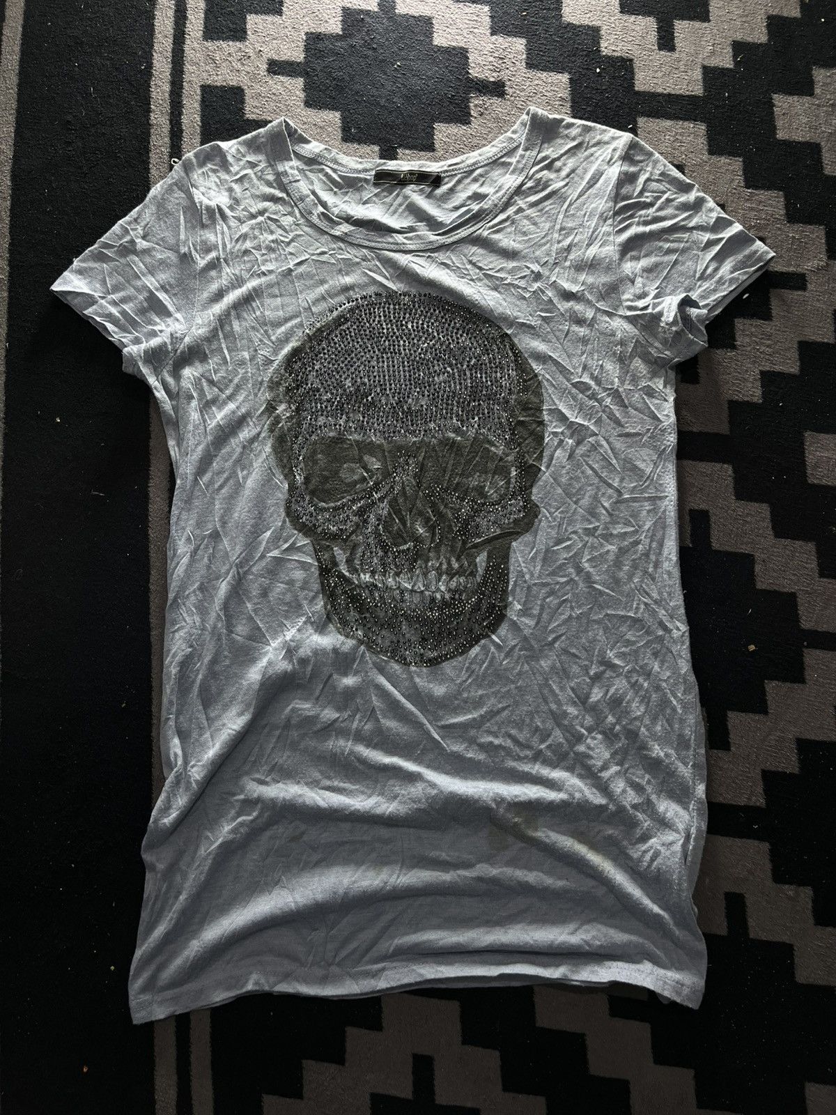 Hysteric Glamour Vintage leshop skull glitter tshirt Size US M / EU 48-50 / 2 - 1 Thumbnail