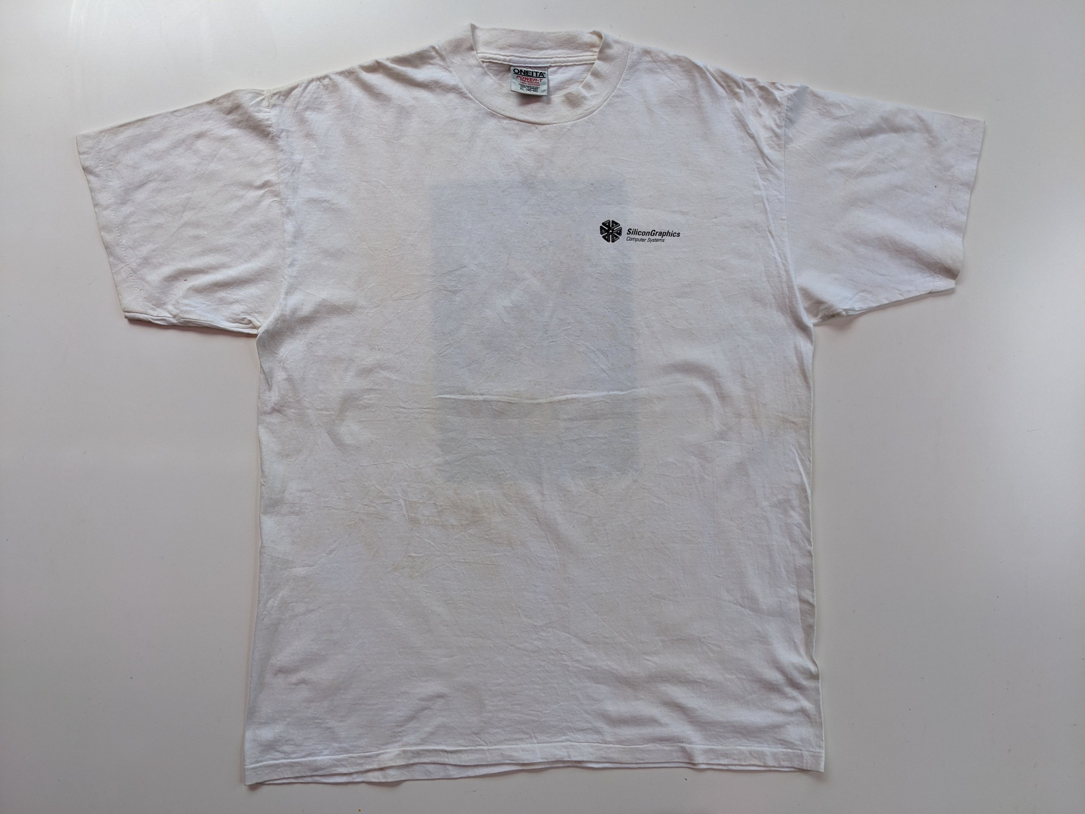 Microsoft Vintage 90s Silicons Graphic computer system shirt Size US XL / EU 56 / 4 - 2 Thumbnail
