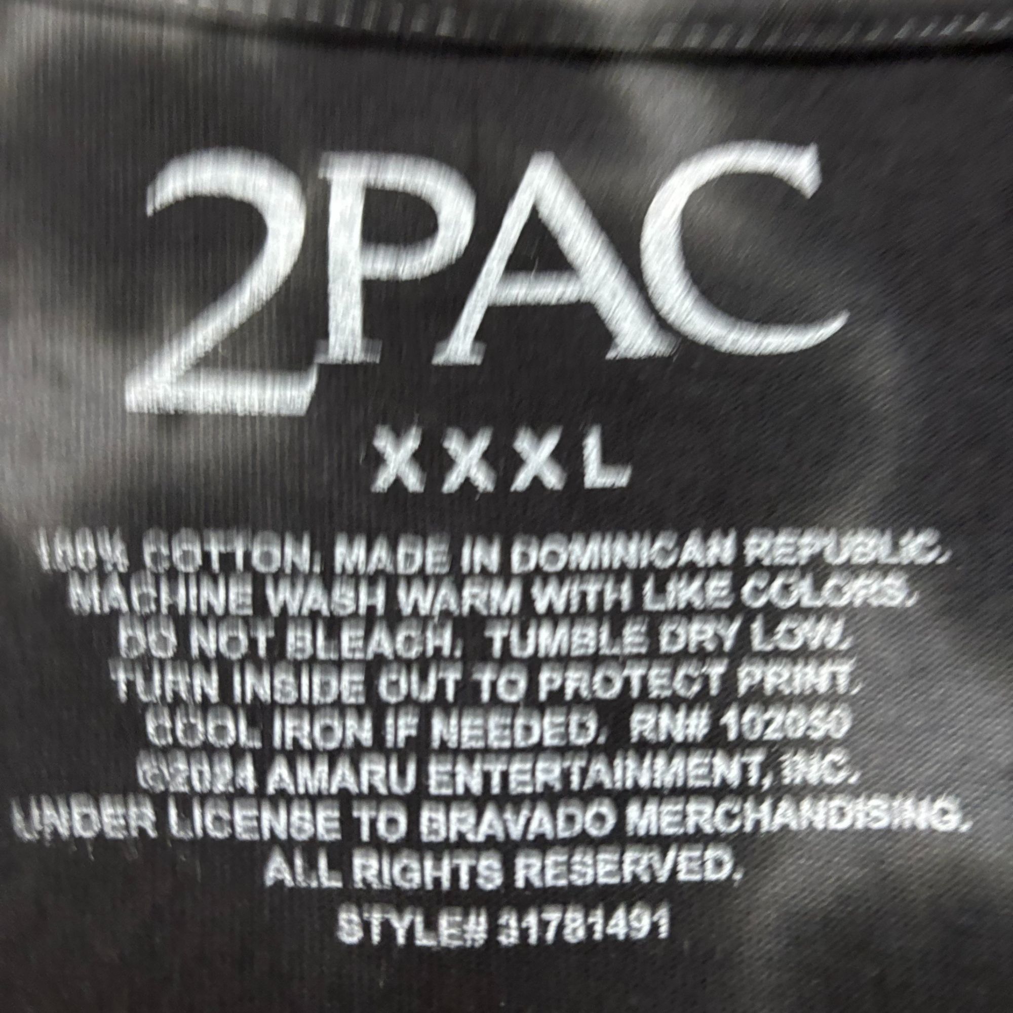 Other Tupac Shakur California Love Graphic Design Tie-Dye T-shirt Size US XXL / EU 58 / 5 - 4 Thumbnail