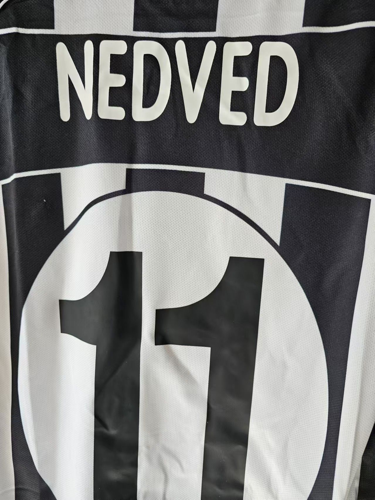 2002 2003 Juventus 11 Pavel Nedvěd Jersey Home - Tops