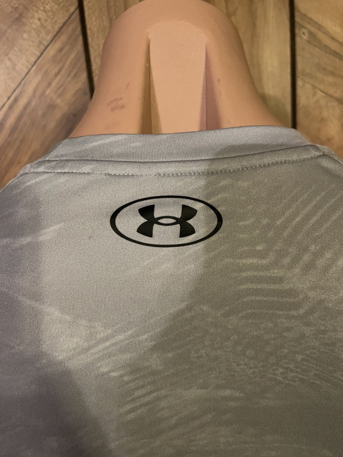 Under Armour Under Armour Men’s 2XL Loose Fit Marbled Gray Active Shirt Size US XXL / EU 58 / 5 - 7 Thumbnail