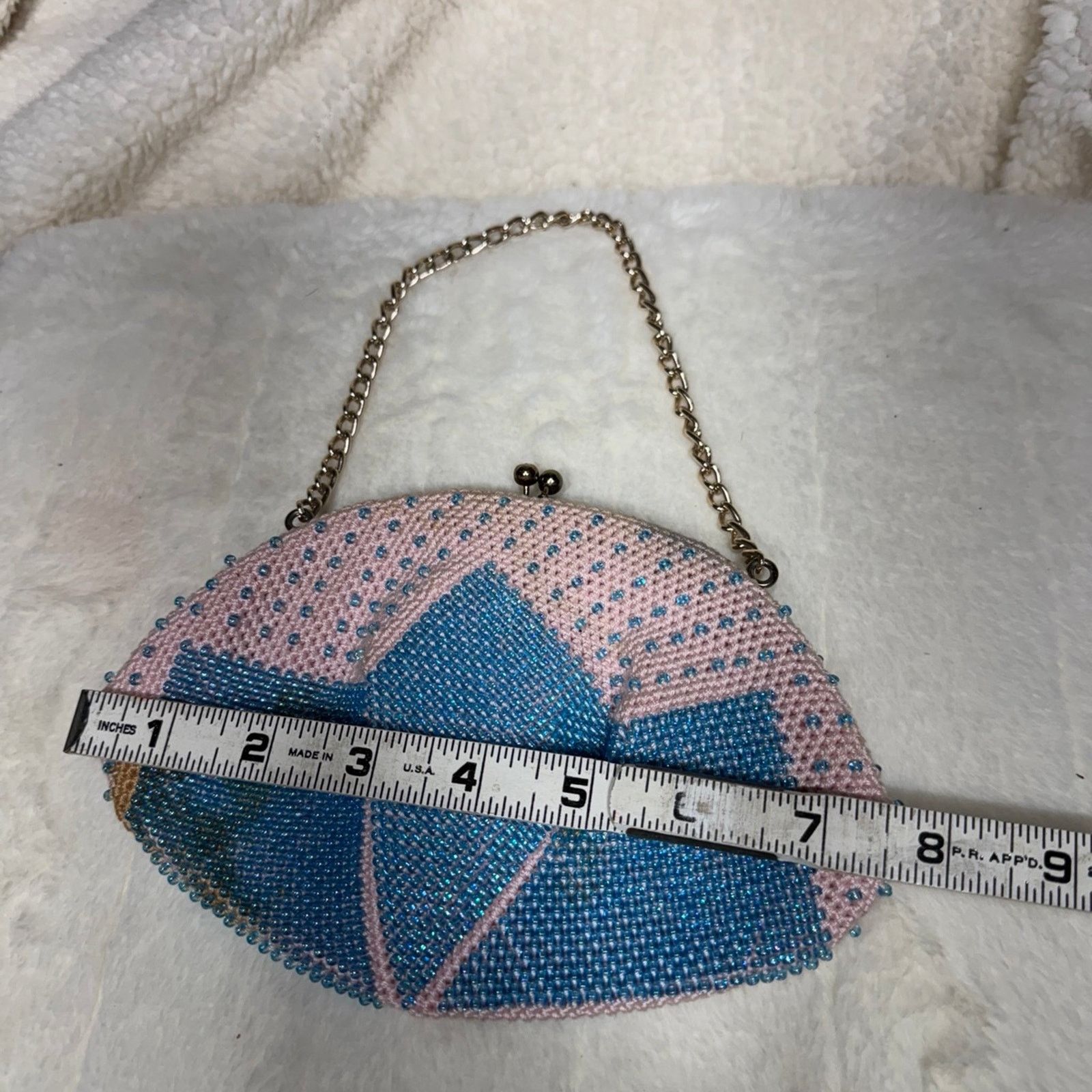 NBDN Nobrandedon VTG hand beaded/hand made bag Size ONE SIZE - 4 Thumbnail