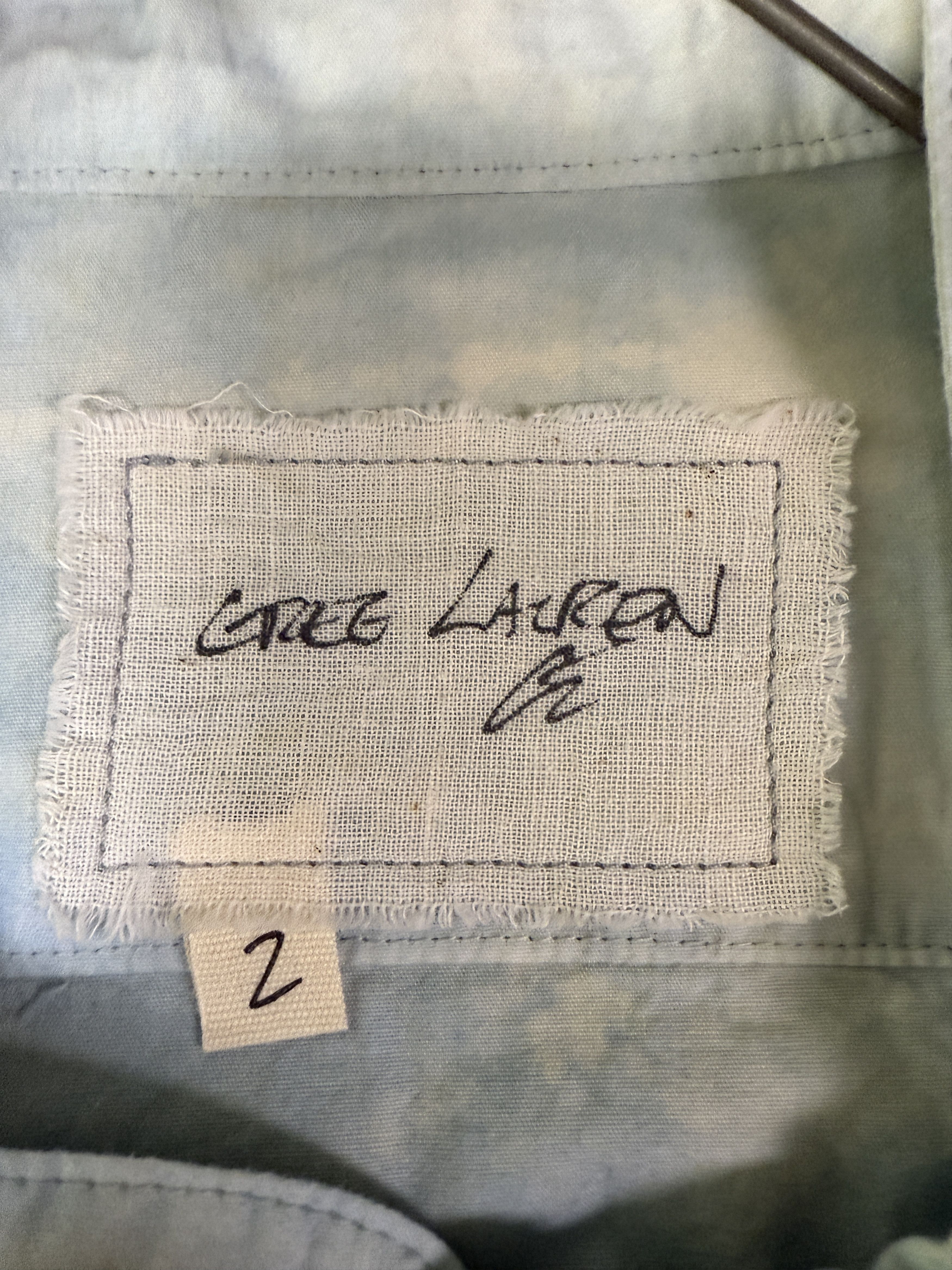 Greg Lauren Greg Lauren Indigo Tux Studio Shirt Size US M / EU 48-50 / 2 - 3 Thumbnail