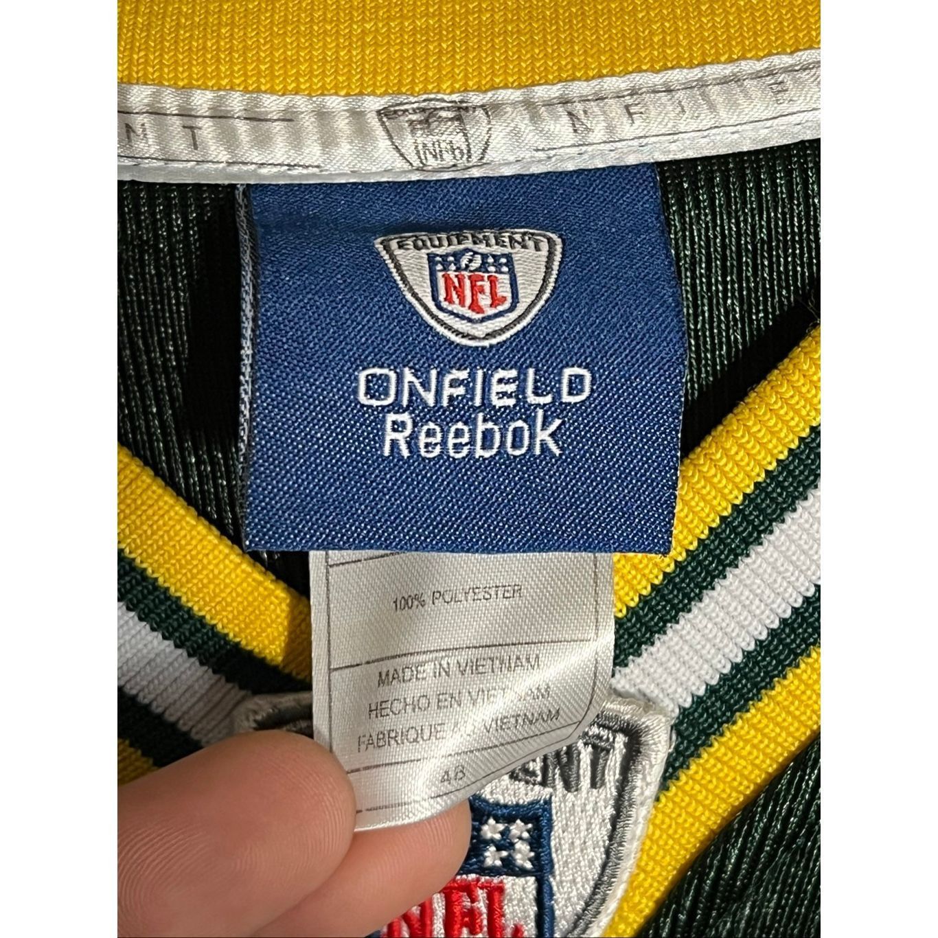 Reebok Reebok On Field NFL Greenbay Packers Mathews Stitched Jersey Size US M / EU 48-50 / 2 - 4 Thumbnail