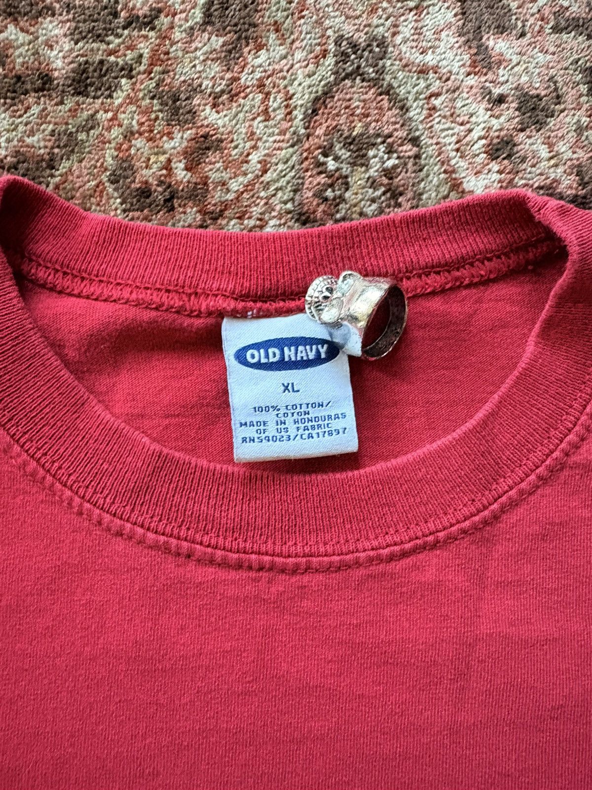Old Navy Red Old Navy T-shirt Size US L / EU 52-54 / 3 - 3 Thumbnail