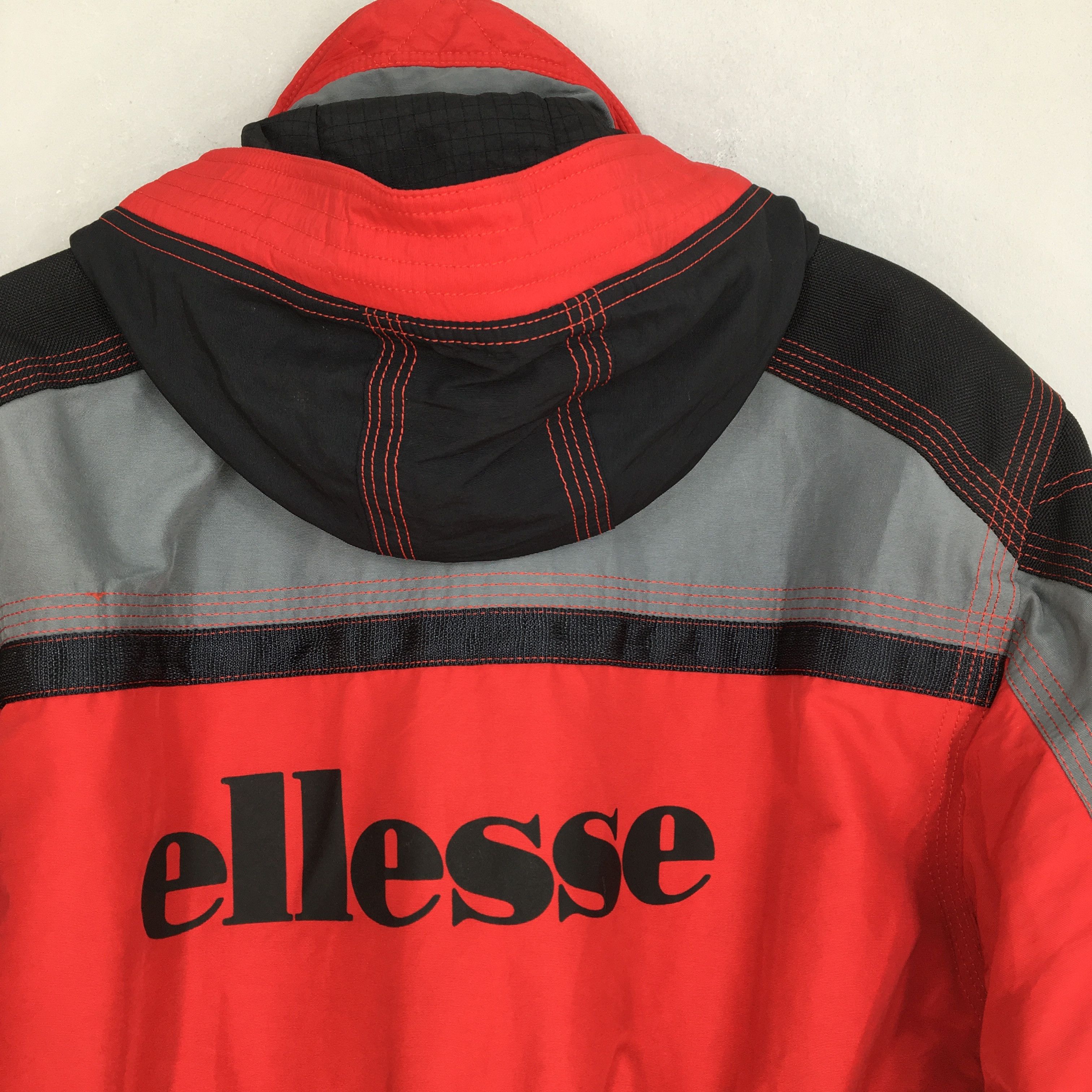 Ellesse Vintage 90's Ellesse Ski Wear Winter Hoodie Jacket Medium Size US M / EU 48-50 / 2 - 10 Thumbnail