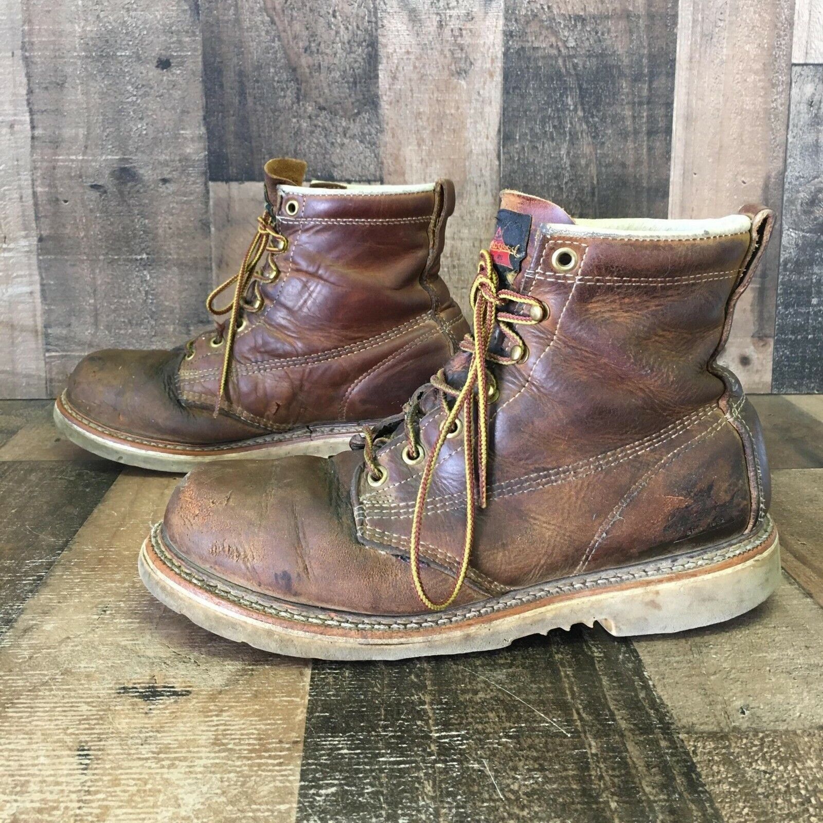 Thorogood Thorogood 804-4374 Steel Round Toe Work Boots Mens 8 D Size US 8 / EU 41 - 9 Thumbnail