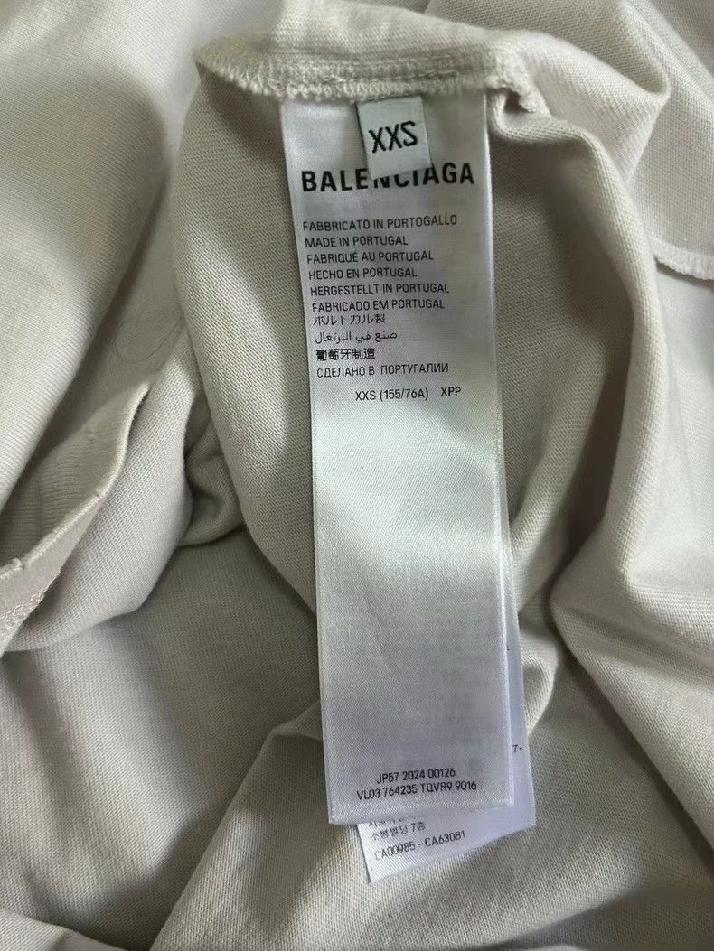 Balenciaga Balenciaga Statue of Liberty Short Sleeve T-Shirt 24fall Size US XXS / EU 40 - 4 Thumbnail