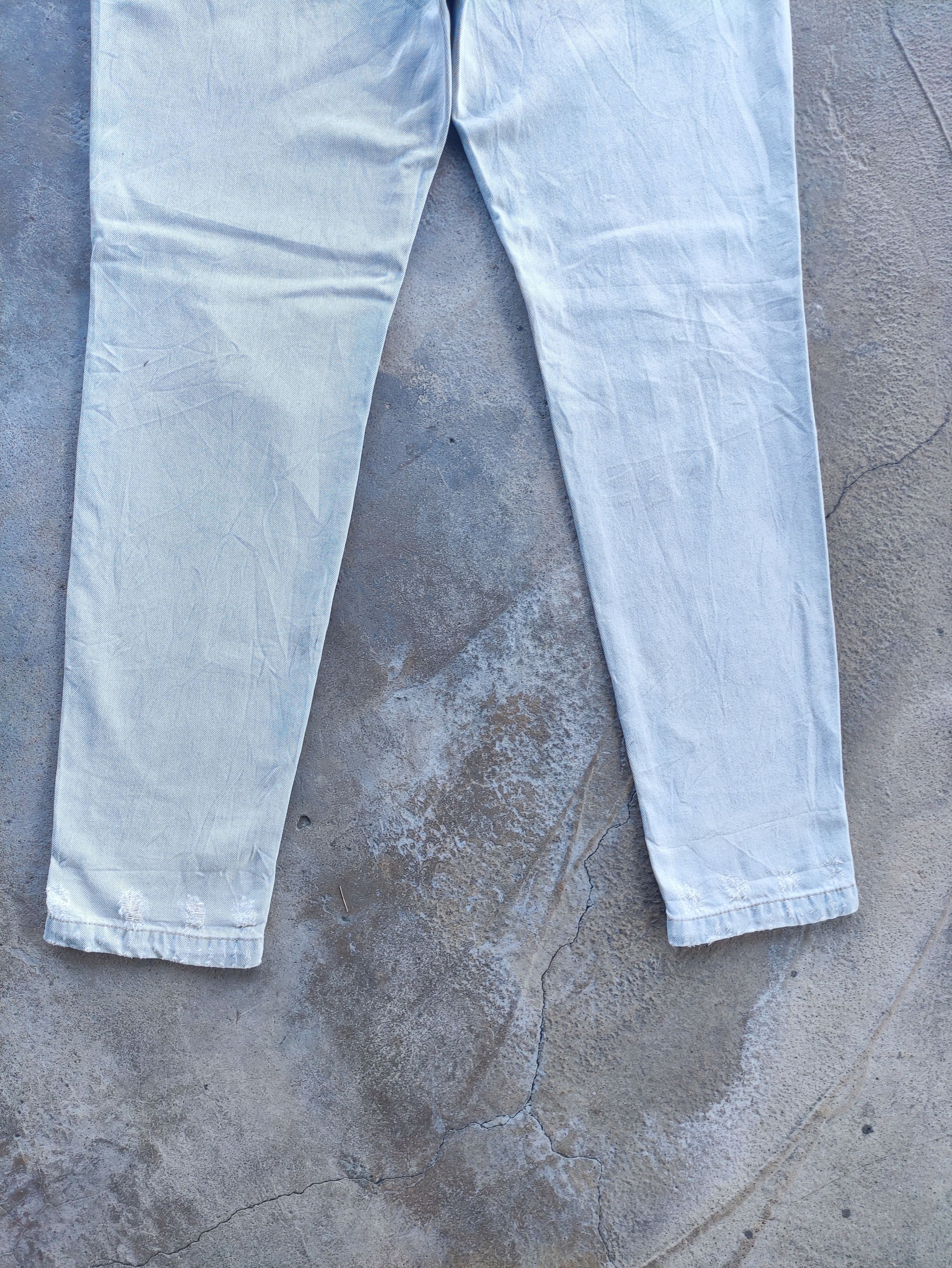 Japanese Brand × Jean Vintage Japanese Distressed Faded Patch Jeans Pants Denim Size US 34 / EU 50 - 11 Thumbnail
