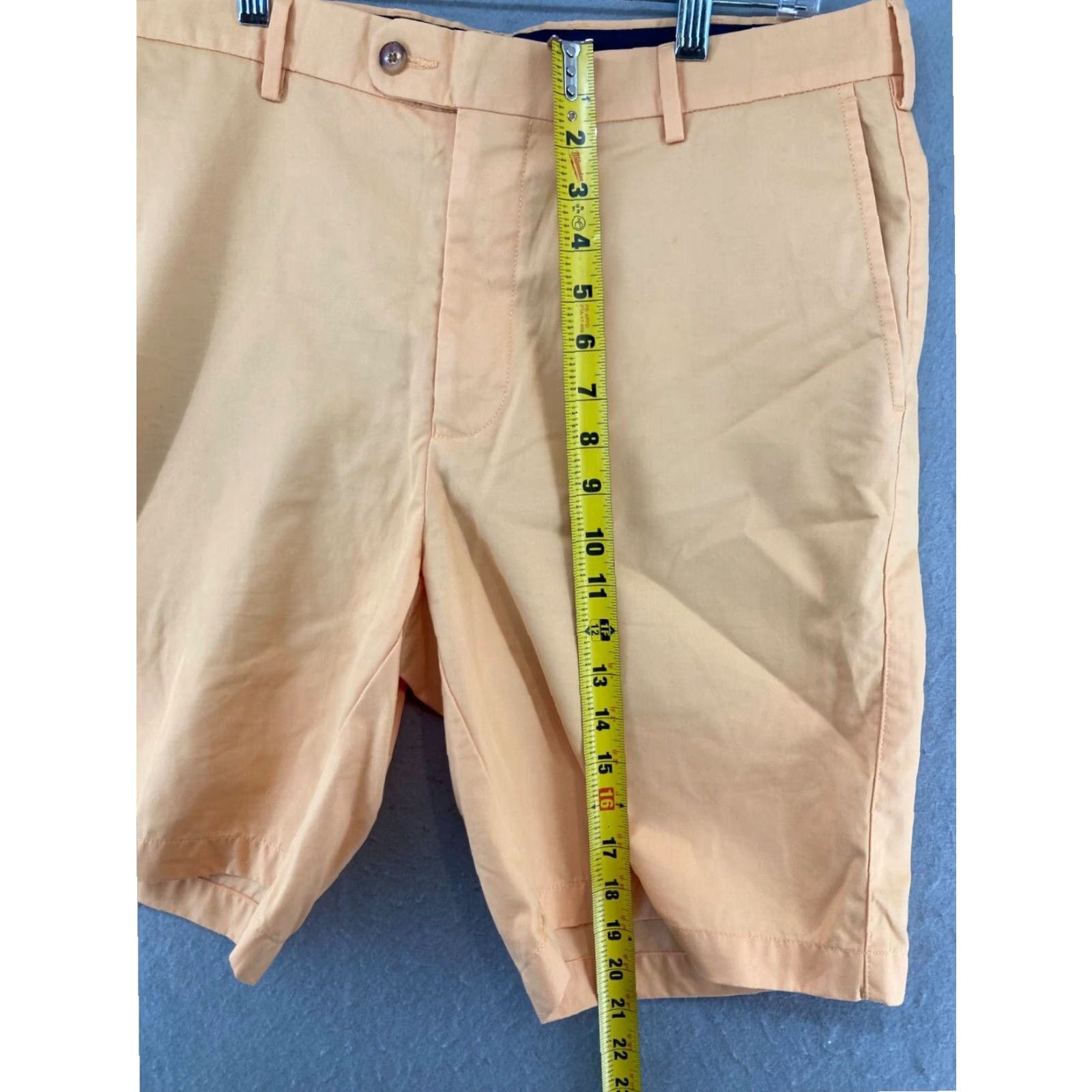 Peter Millar Peter Millar Mens Relaxed Fit Orange Golf Shorts 34 Casual Size US 34 / EU 50 - 3 Thumbnail