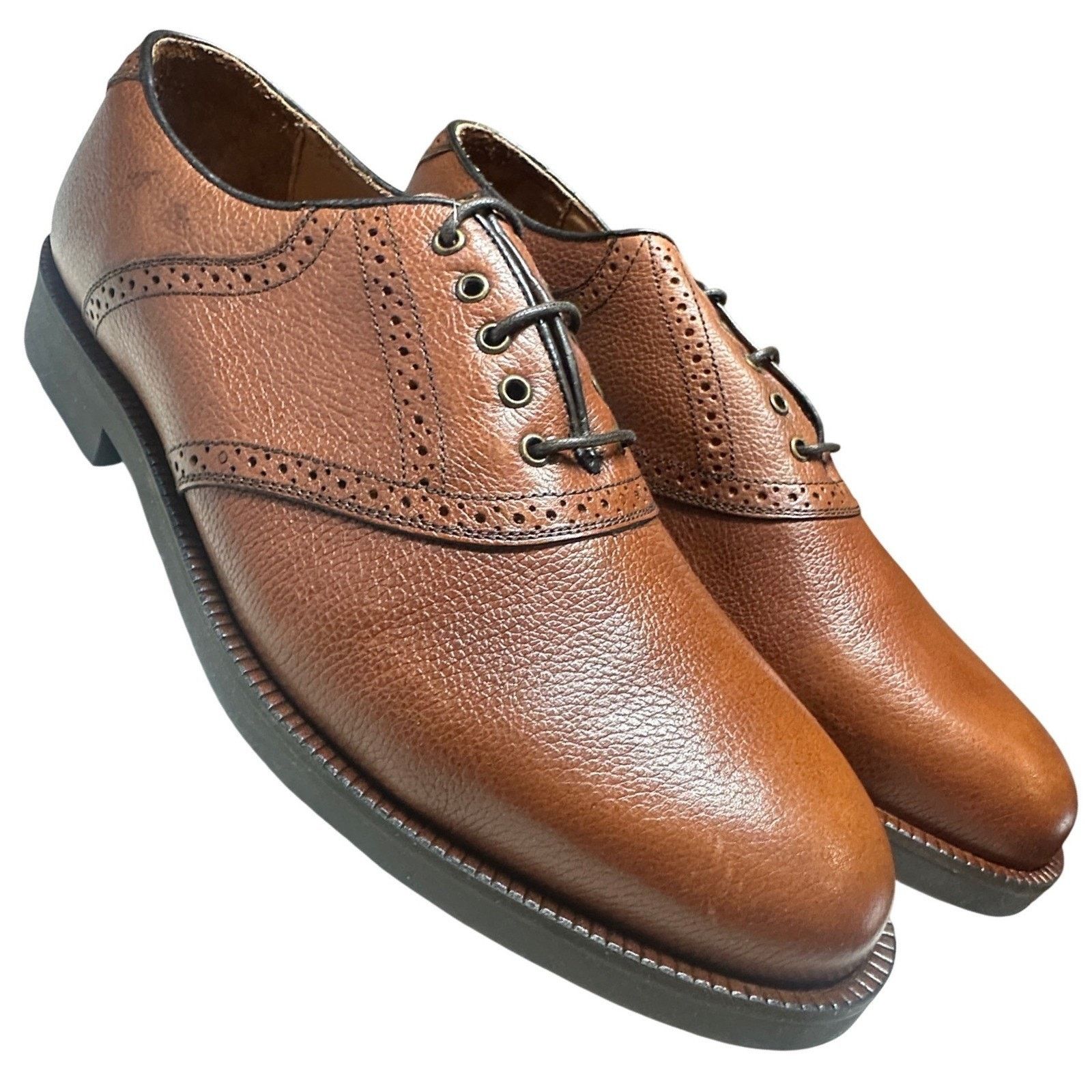 Duck Head Duck Head Steadman Oxford Mens 13 Brown NEW Leather Shoes Size US 13 / EU 46 - 4 Thumbnail