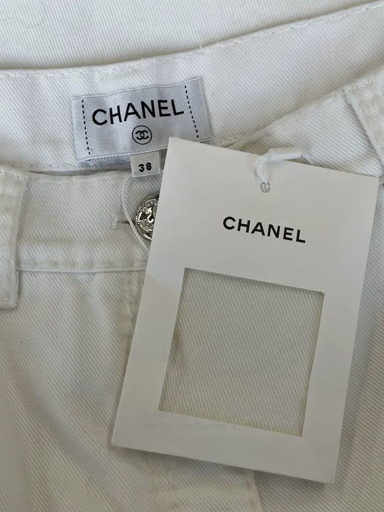 Chanel Chanel Double-C jeans with white back Size 25" / US 0 / IT 36 - 5 Thumbnail