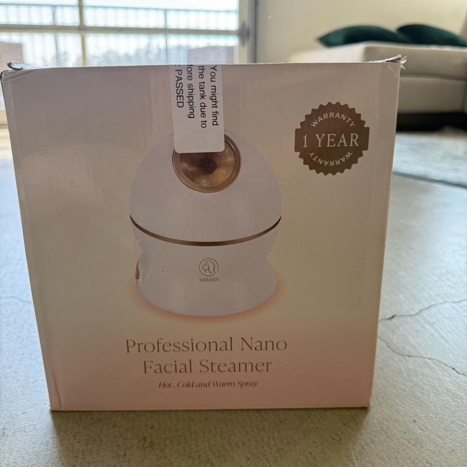 Other MAVIAN / Nano Facial Steamer / Gold Detail / NIB Size ONE SIZE - 11 Thumbnail