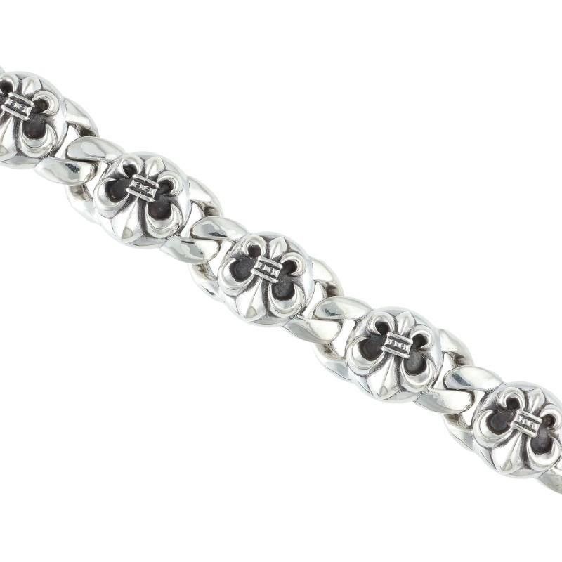 Chrome Hearts 5link Chrome Hearts Fleur Link Bracelet Size ONE SIZE - 5 Thumbnail