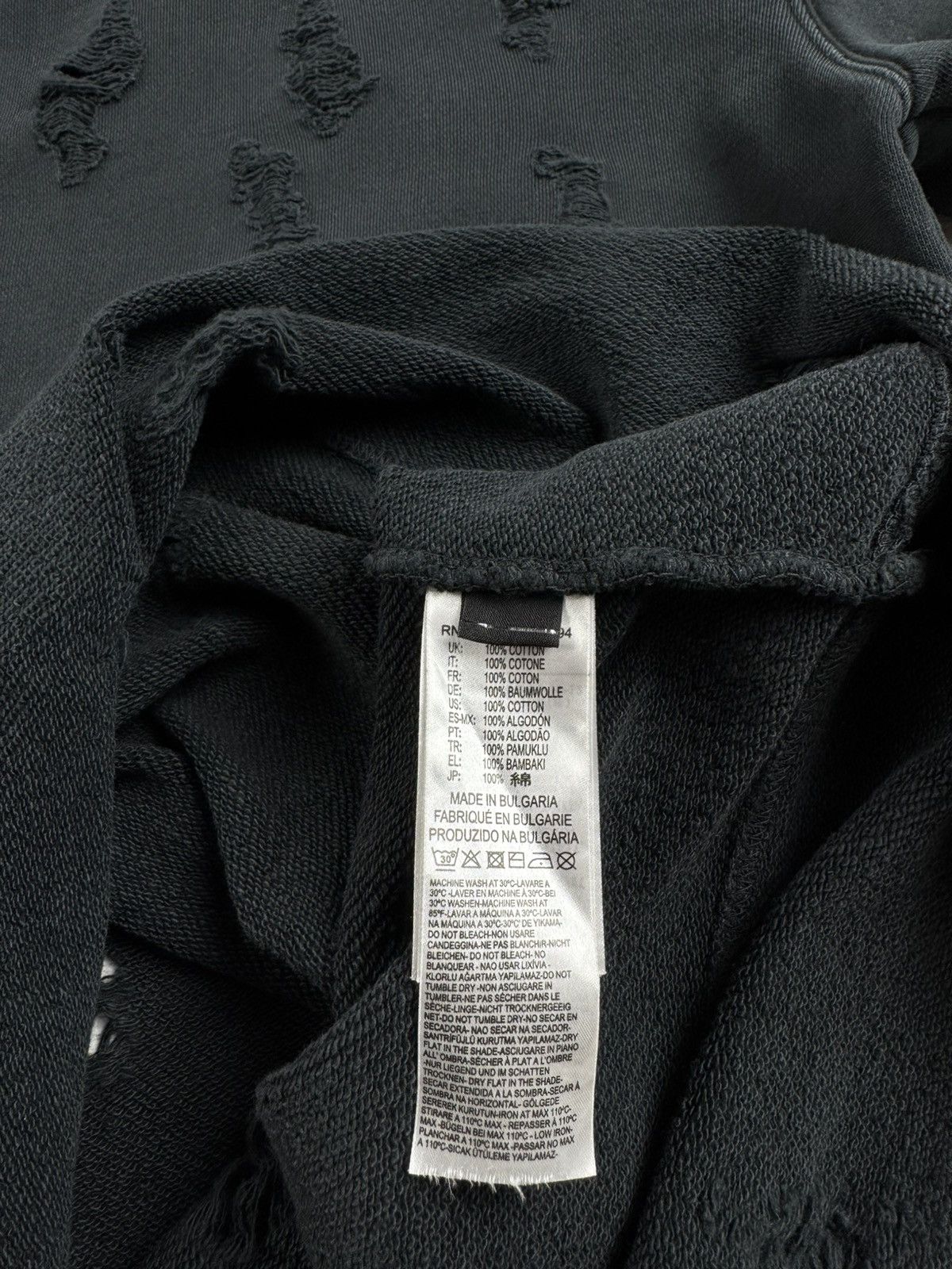 Diesel Vintage Diesel Y2K Patch-worked Sweatshirt Pullover Hoodie Size US L / EU 52-54 / 3 - 11 Thumbnail