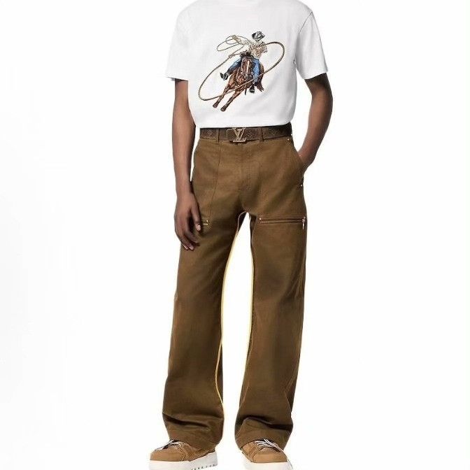 Louis Vuitton Louis Vuitton Casual Pants 32 Men Size US 32 / EU 48 - 1 Thumbnail