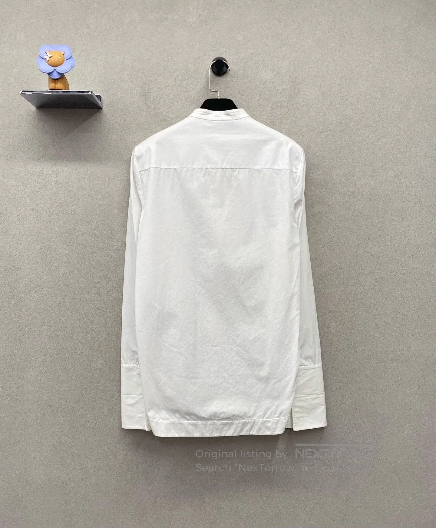 Alexander McQueen Alexander McQueen White Floral Embroidery Shirt. Size S / US 4 / IT 40 - 2 Thumbnail