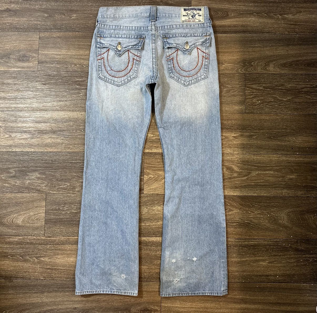 Light wash True deals Religion jeans men