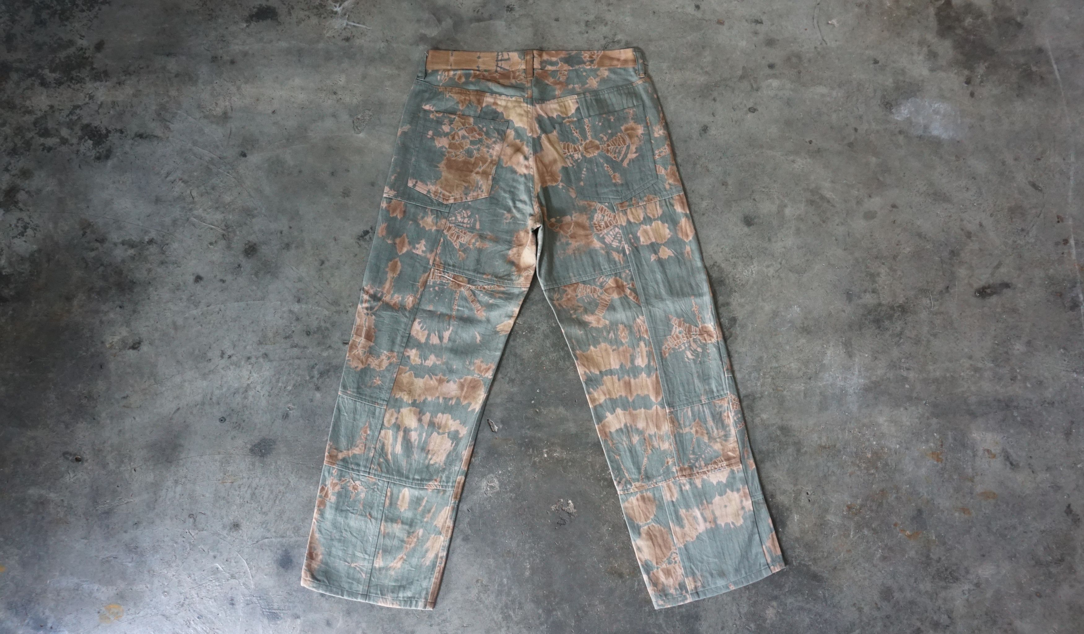 Designer Kamlesh Tye Dye Pants W30 Size US 30 / EU 46 - 4 Thumbnail