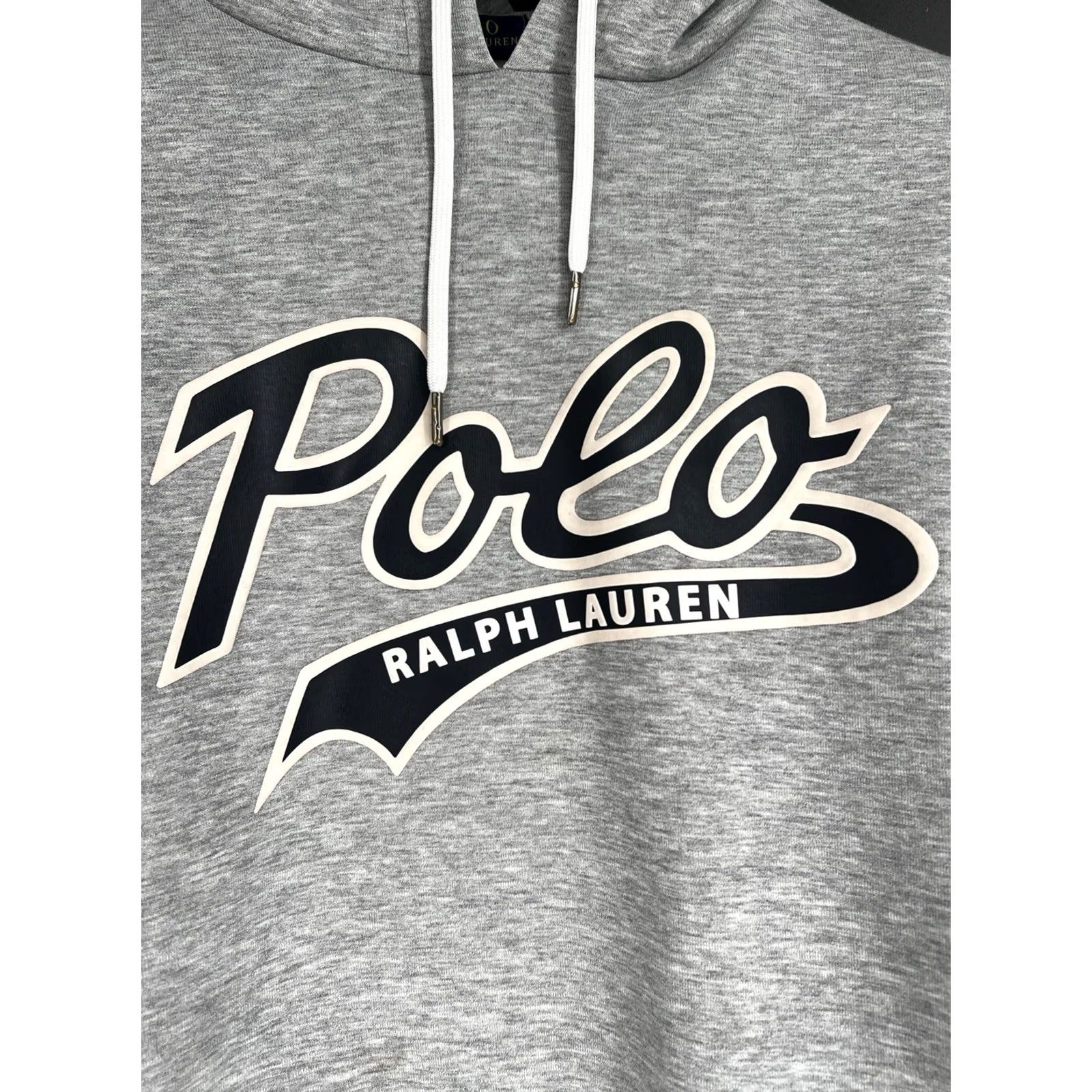 Polo Ralph Lauren Polo Ralph Lauren Hoodie Men’s Gray Script Spell Out Logo Pullover Hooded Sweatshirt Size M Size US M / EU 48-50 / 2 - 2 Thumbnail
