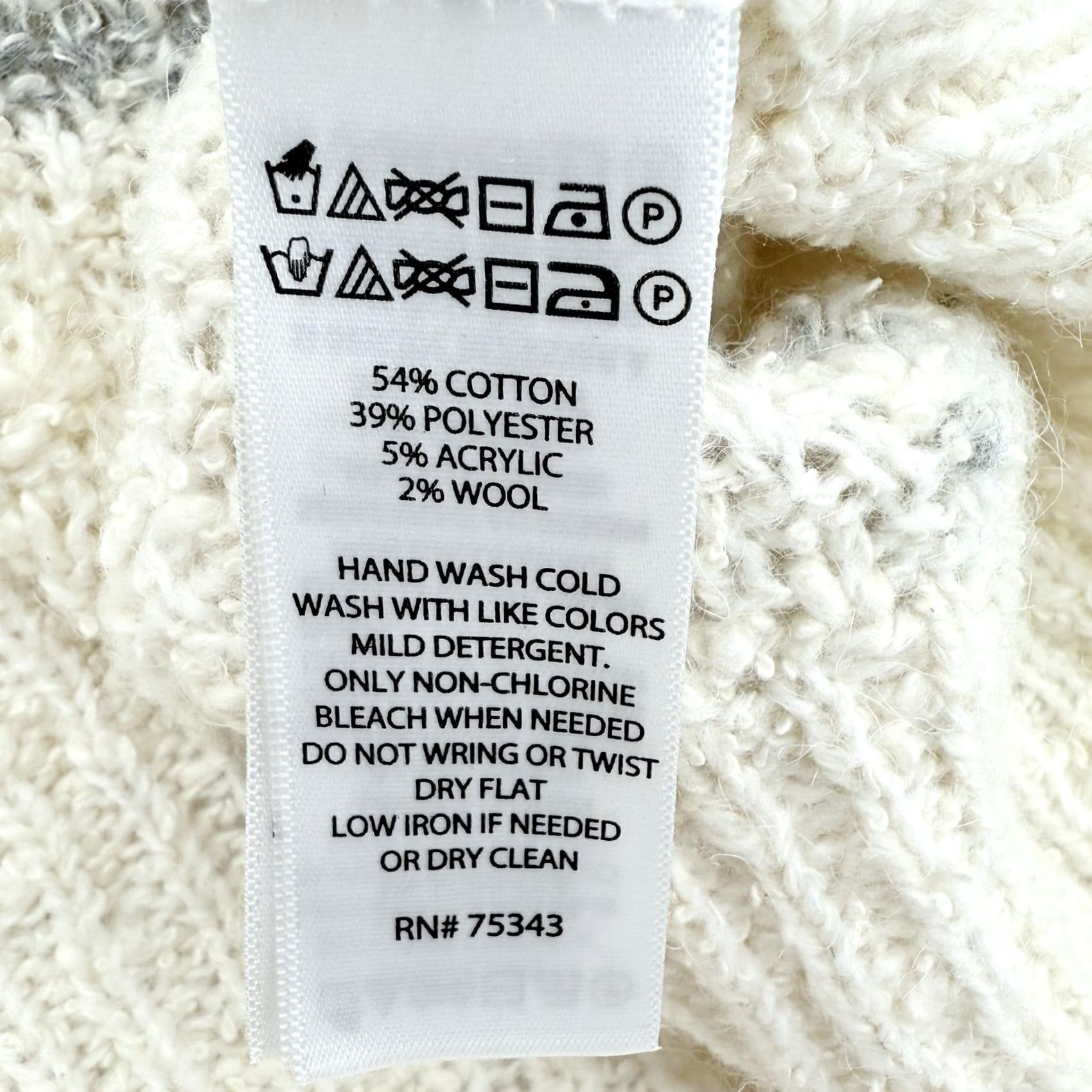Joie VINTAGE Joie Sweater Womens Large Cream Gray Plaid Button Cardigan Soft Knit Boucle NWT Size L / US 10 / IT 46 - 7 Thumbnail
