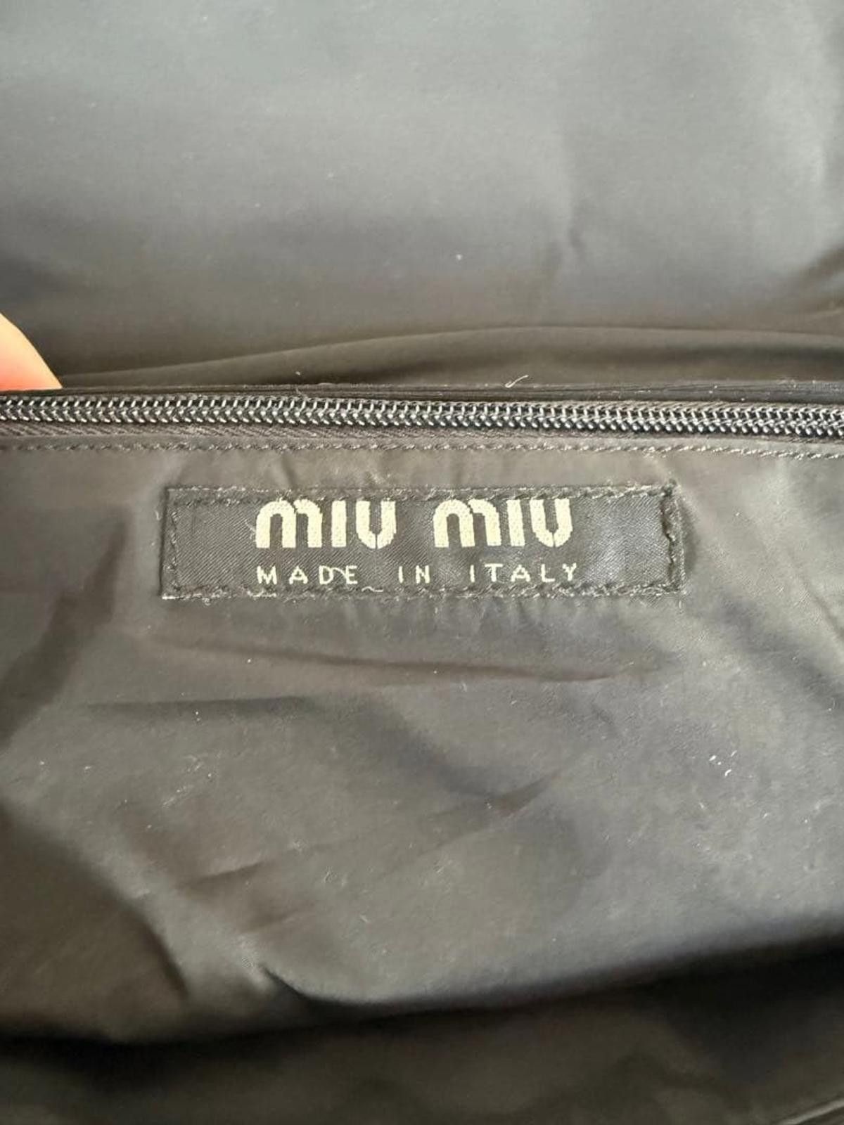 Miu Miu Miu Miu - SS99 Black Shoulder Bag Size ONE SIZE - 3 Thumbnail