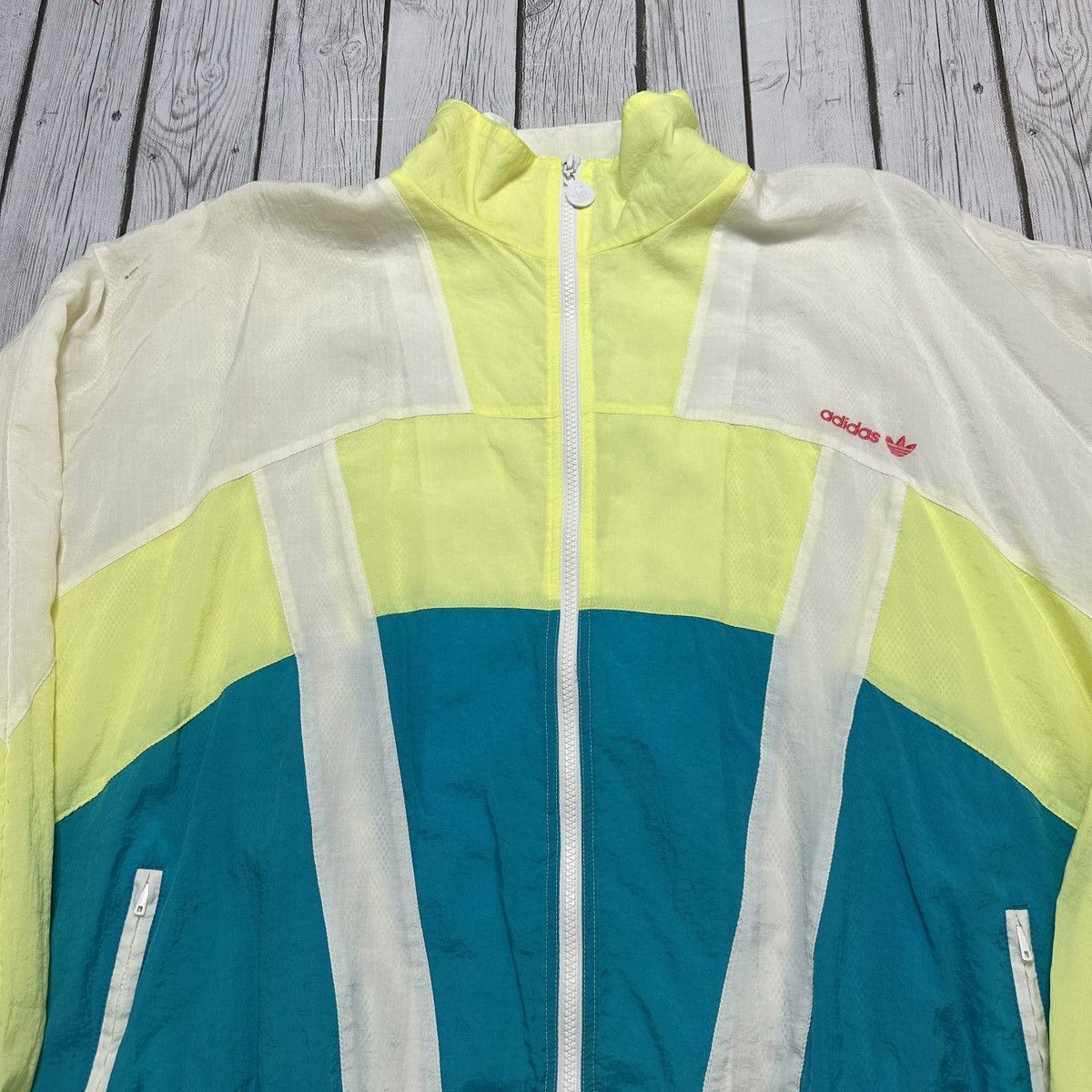 Adidas × Vintage Vintage Adidas jacket Size US XXL / EU 58 / 5 - 3 Thumbnail