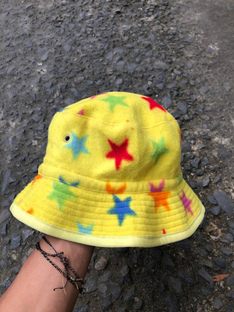 Angel Blue Angel Blue Reversibel Star Bucket Hat Size ONE SIZE - 7 Thumbnail