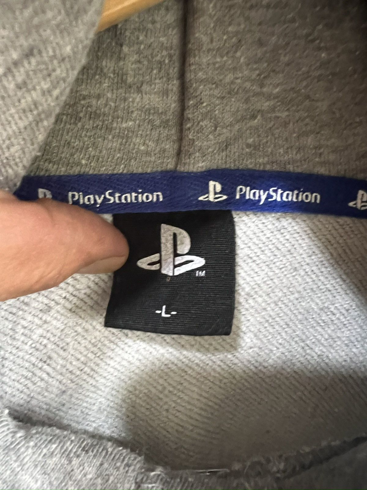 Playstation 🔥Sony PlayStation Drawstring Hoodie Size US S / EU 44-46 / 1 - 14 Thumbnail